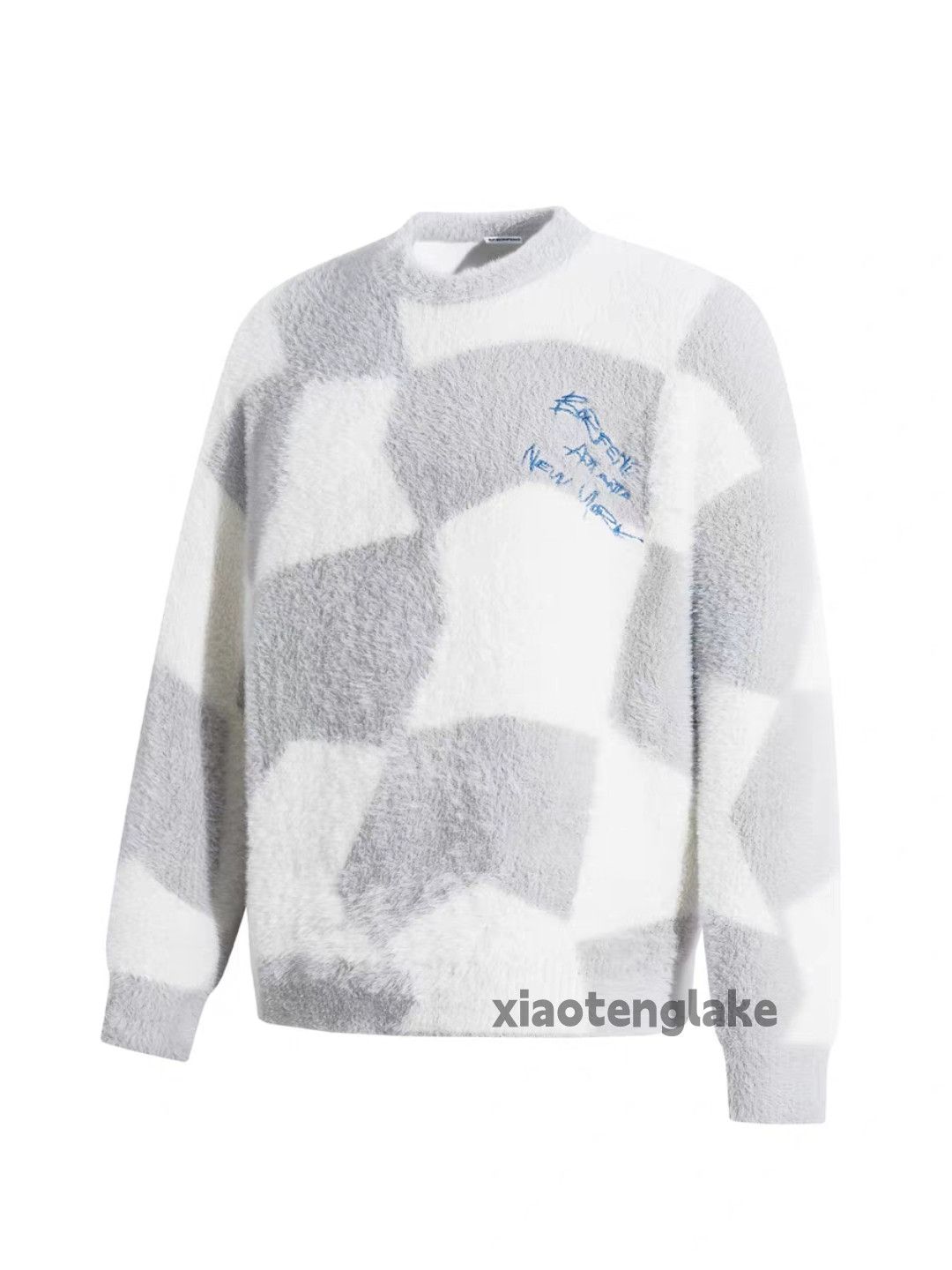 Designer × Japanese Brand × Vintage unisex pattern fleece skate hiphop sweater Size US M / EU 48-50 / 2 - 2 Thumbnail