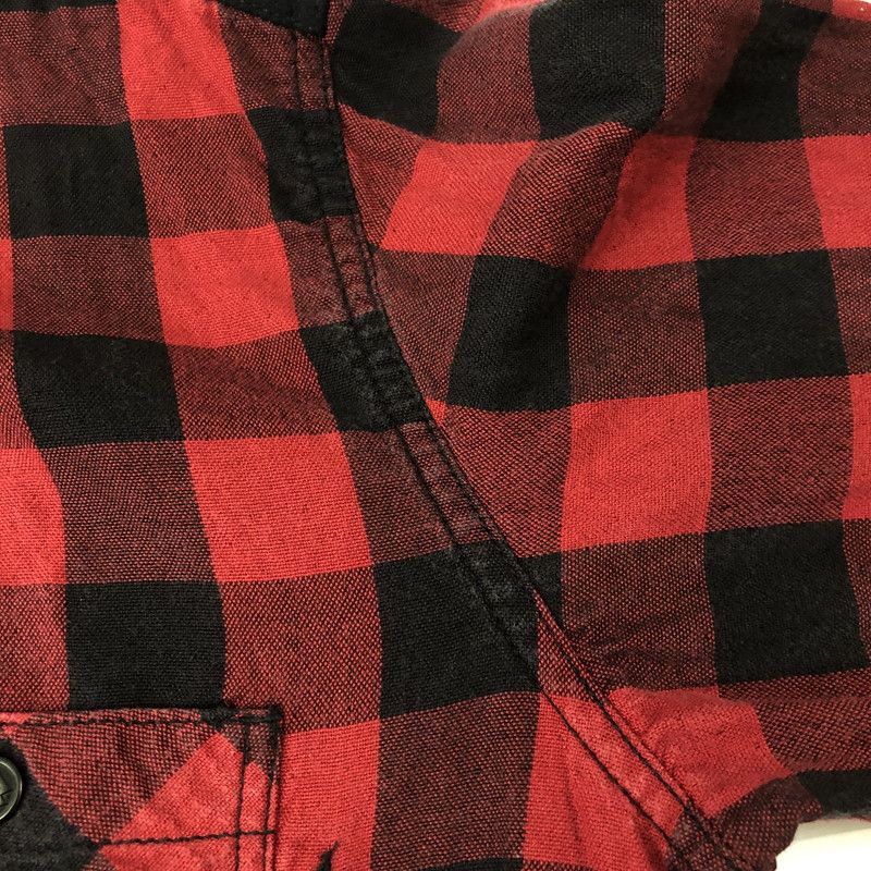 Comme des Garcons Shirt Long sleeve check elbow patch button up Red Size US S / EU 44-46 / 1 - 6 Thumbnail