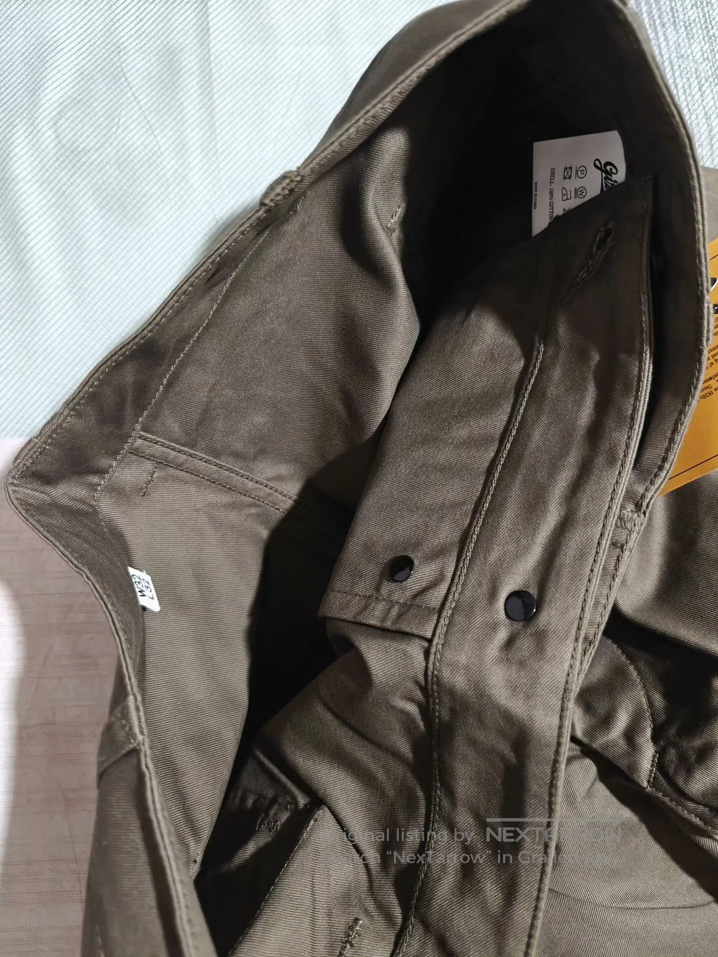 Gimo's GIZEMO WWII P43 Special Cotton Trousers. Size US 32 / EU 48 - 5 Thumbnail