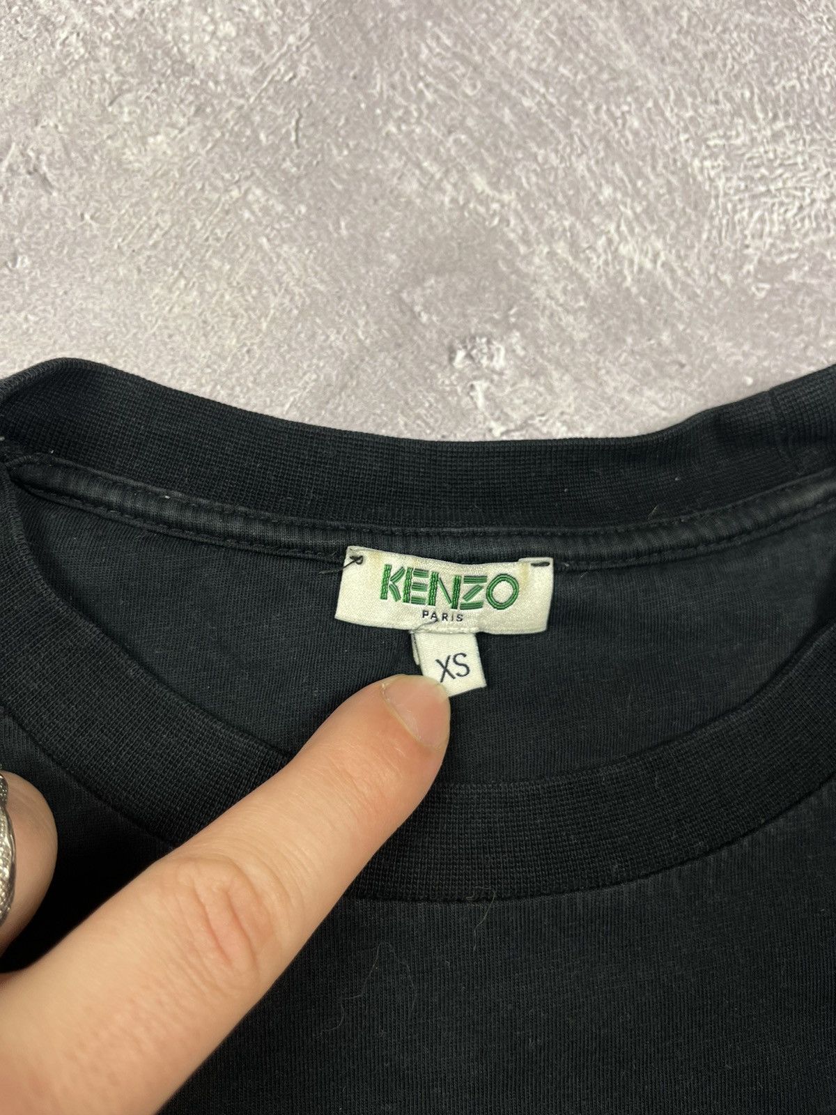 Kenzo Kenzo Paris Basic Black T-Shirt Size US XS / EU 42 / 0 - 5 Thumbnail