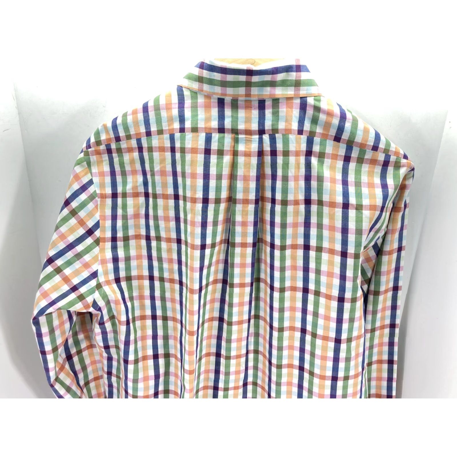 Brooks Brothers Brooks Brothers Original Polo Dress Shirt Men L Striped Long Sleeve Button-Up Multicolor Shirt Size 42R - 7 Thumbnail