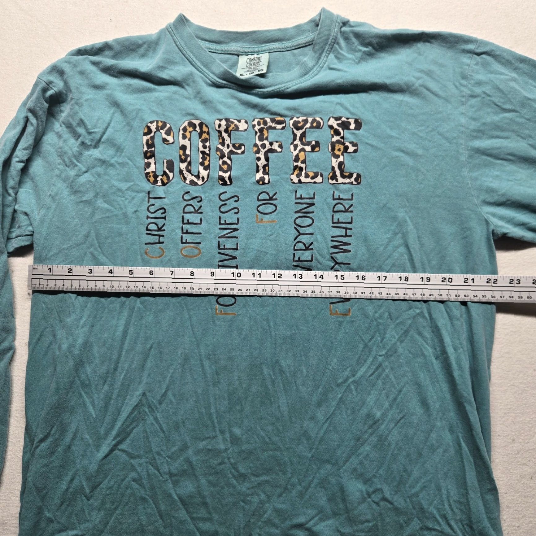 Vintage VINTAGE Glory Be Co Faith T-Shirt Womens XL Black Graphic Print Casual Crew Neck Short Sleeve Size XL / US 12-14 / IT 48-50 - 4 Thumbnail