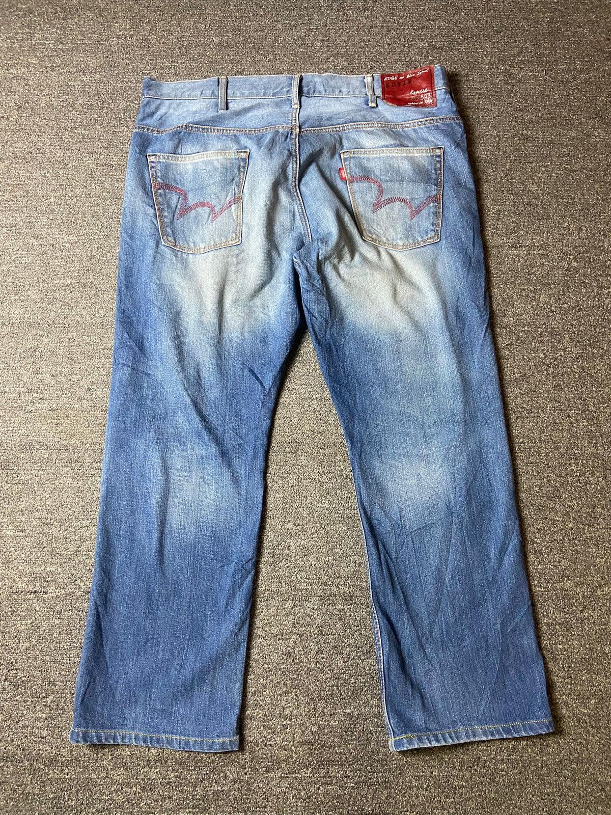 Edwin × Japanese Brand × Vintage Vintage EDWIN 503 Regular Fit Denim Jeans (128) Size US 42 / EU 58 - 2 Thumbnail