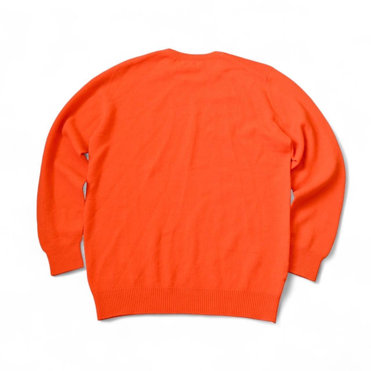 Paul Stuart Paul Stuart Orange Geelong Wool Crewneck Sweater small Size US S / EU 44-46 / 1 - 5 Thumbnail