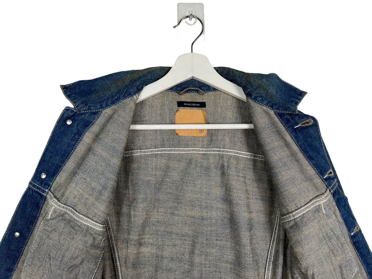 45rpm 🔥 00s JAPANESE RING DENIM TRUCKER JACKET MADE IN JAPAN Size US M / EU 48-50 / 2 - 11 Thumbnail