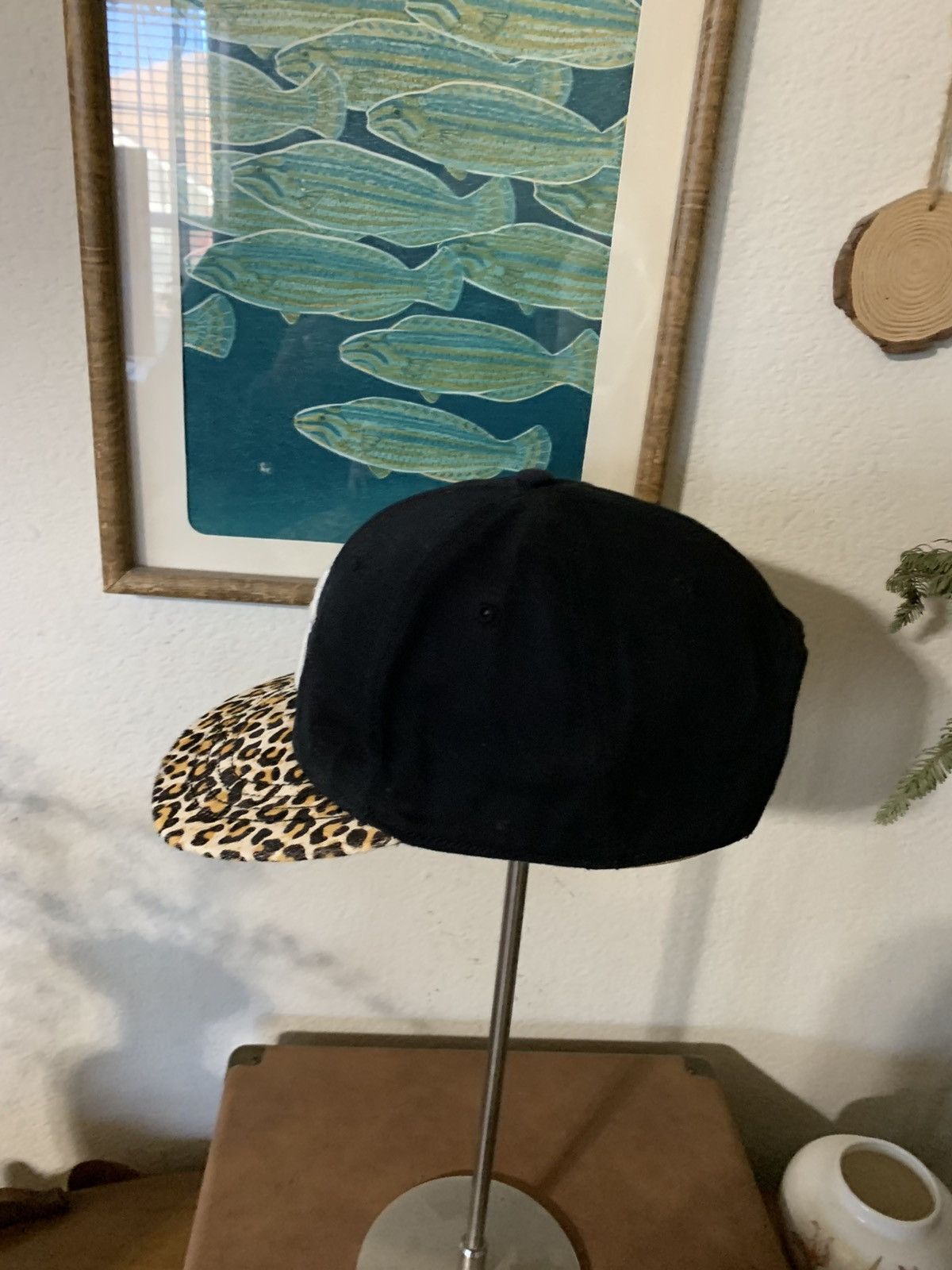 Denim & Supply Ralph Lauren × Ralph Lauren D&S Cheetah Print Fur Bill baseball cap Size ONE SIZE - 5 Thumbnail