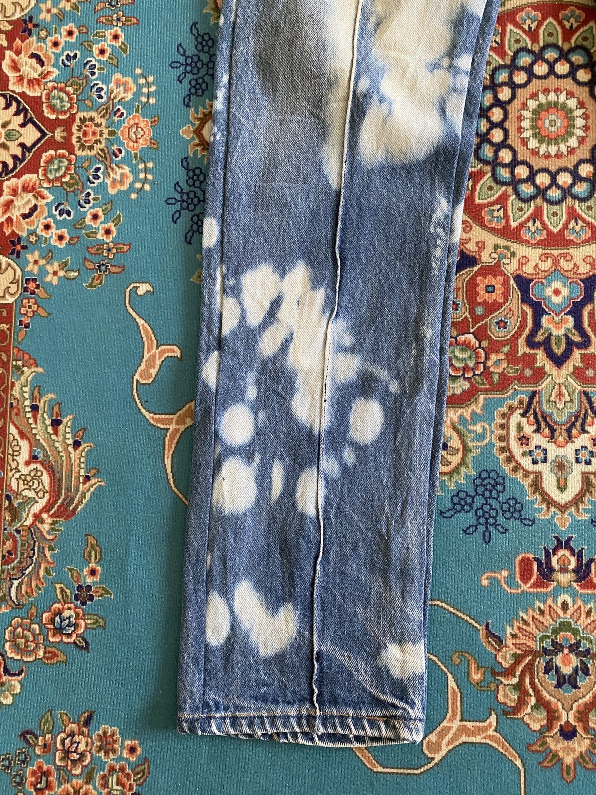 Japanese Brand × Levi's × Levi's Vintage Clothing Vintage Levi’s X Fine Garment Toll Free Remake Jeans Size US 30 / EU 46 - 5 Thumbnail