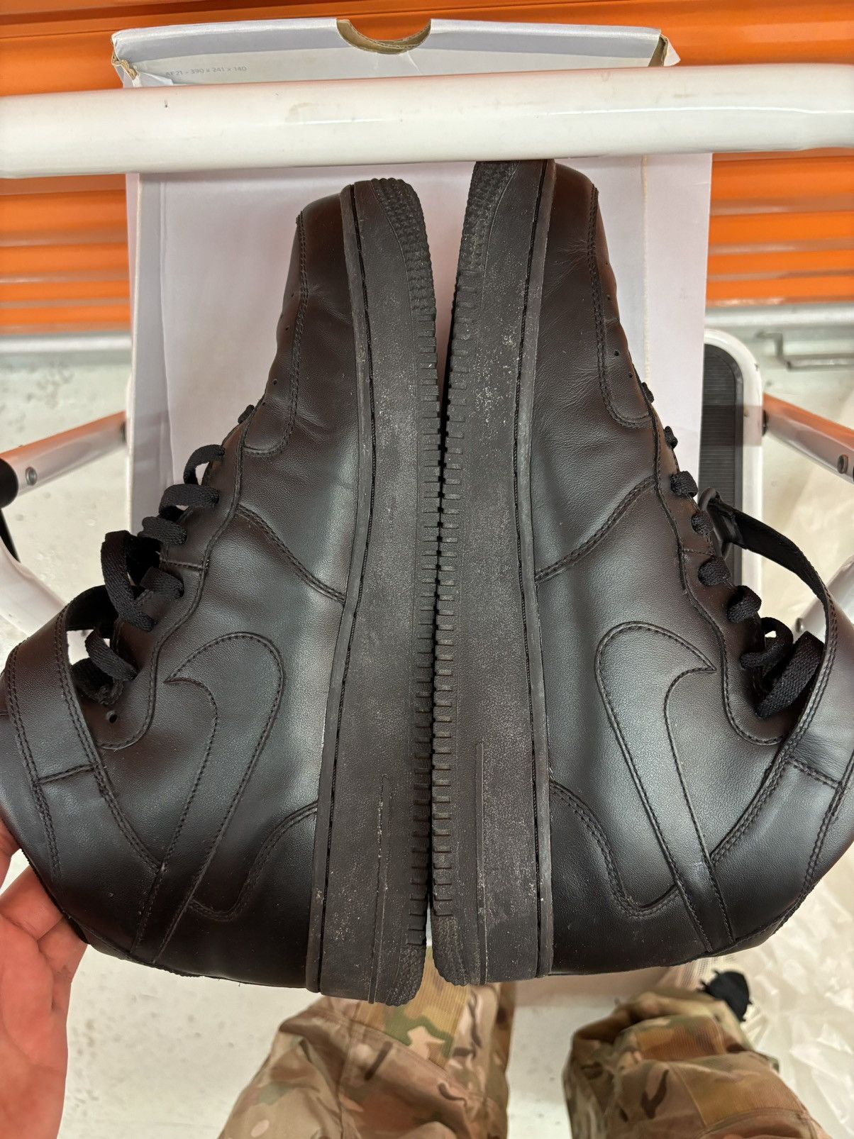 Nike ***FINAL DROP***RARE 2009 NIKE AIR FORCE ONE HIGH TOP 13 Size US 13 / EU 46 - 14 Thumbnail
