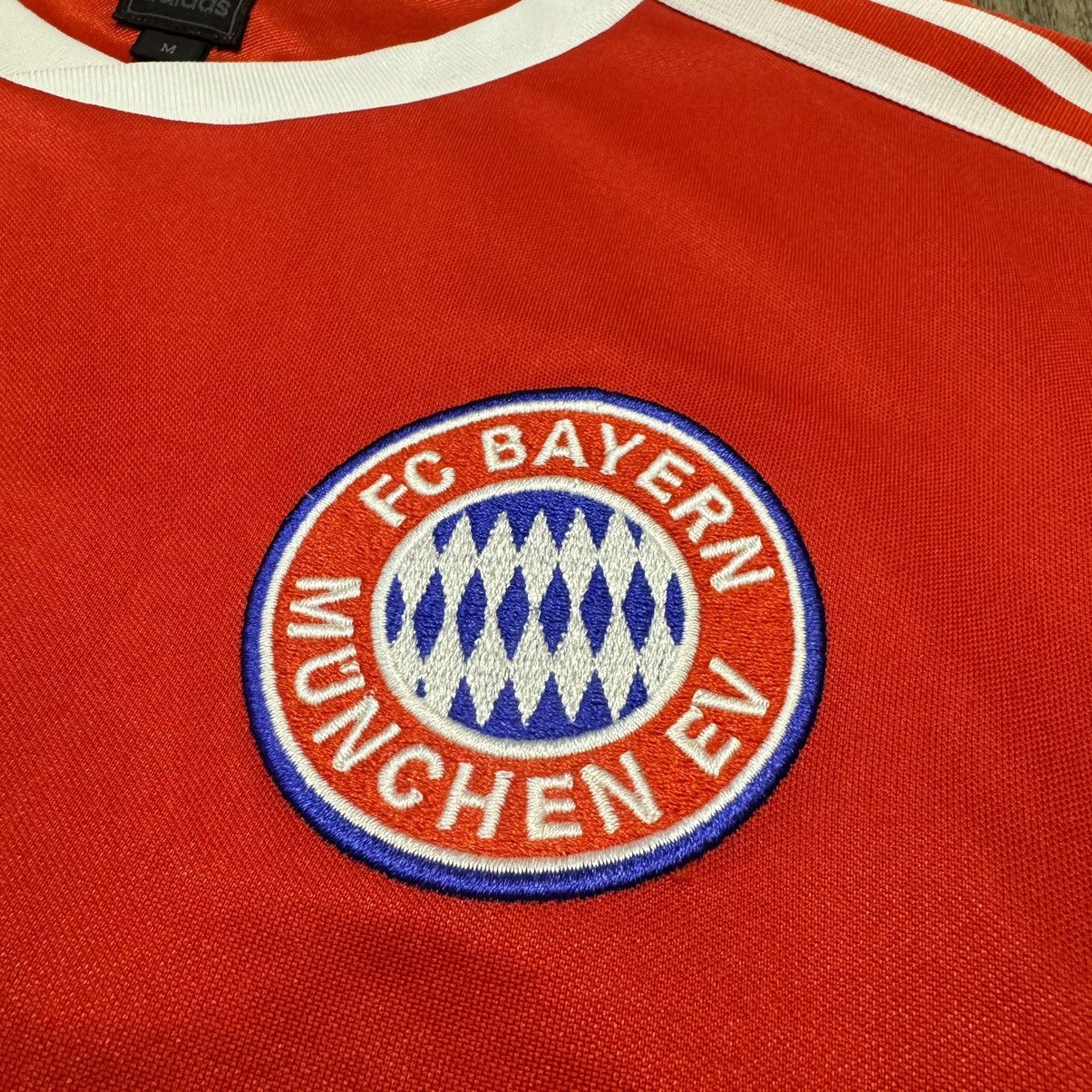 Adidas Bayern Munich 80s retro home shirt (blokecore style) Size US M / EU 48-50 / 2 - 6 Thumbnail