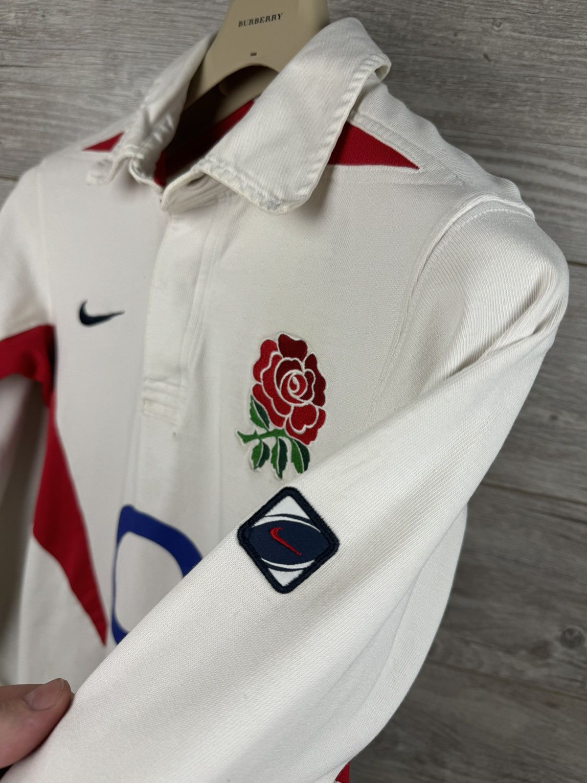 Nike Nike England 🏴󠁧󠁢󠁥󠁮󠁧󠁿 Rugby Soccer jersey vintage Size US S / EU 44-46 / 1 - 15 Thumbnail