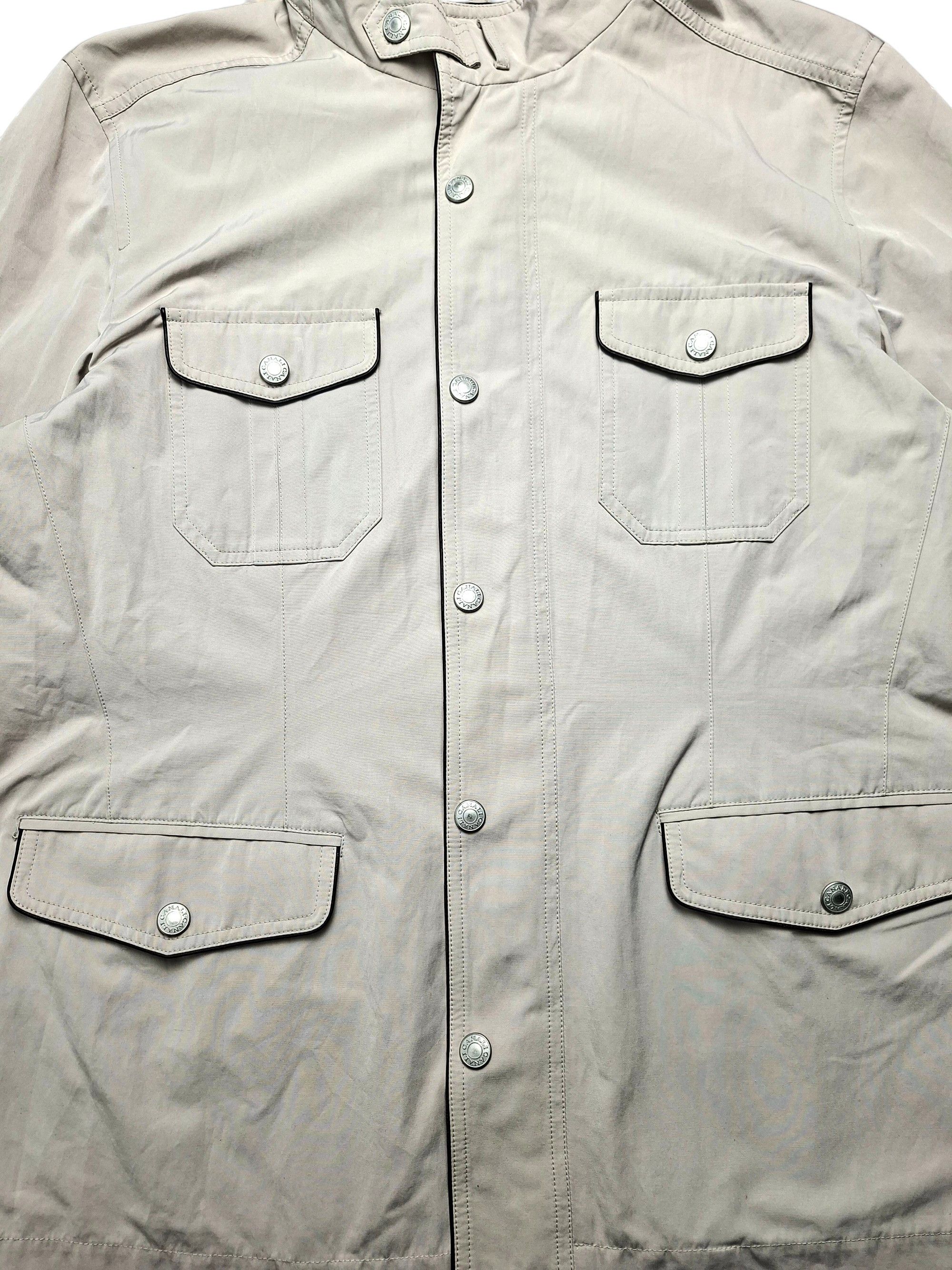 Canali CANALI Rain & Wind Tech Field Jacket Beige L/XL Utility Size US XL / EU 56 / 4 - 2 Thumbnail