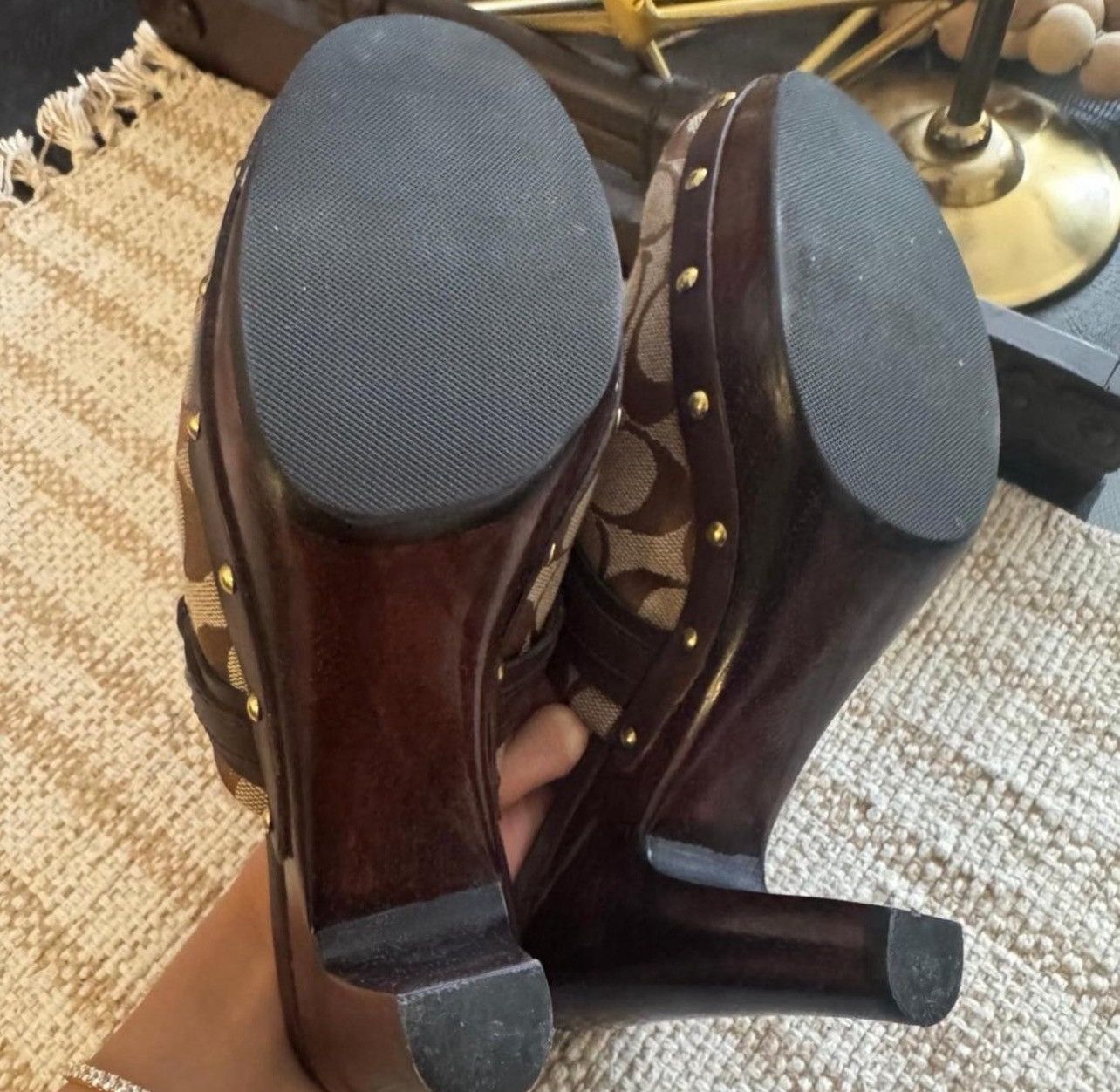 Coach Vintage 80’s Coach Heels (7.5w) Size US 7.5 / IT 37.5 - 4 Thumbnail