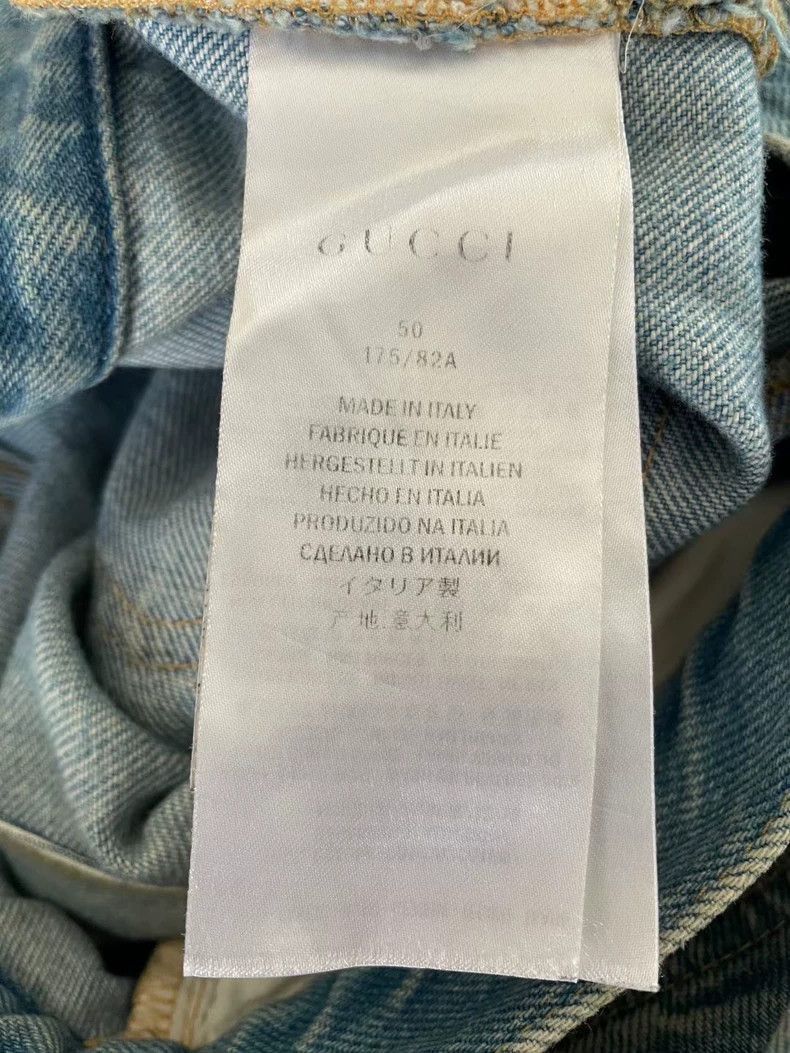 Gucci Gucci Splatter Denim Pants Size 50-2505 Size US 44 / EU 60 - 4 Thumbnail