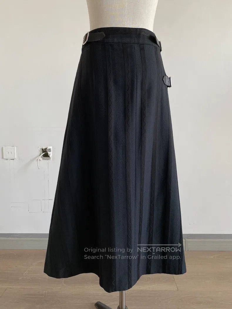 Comme des Garcons Comme Des Garcons size M Cotton and wool mixed dark patter Size 23" - 9 Thumbnail