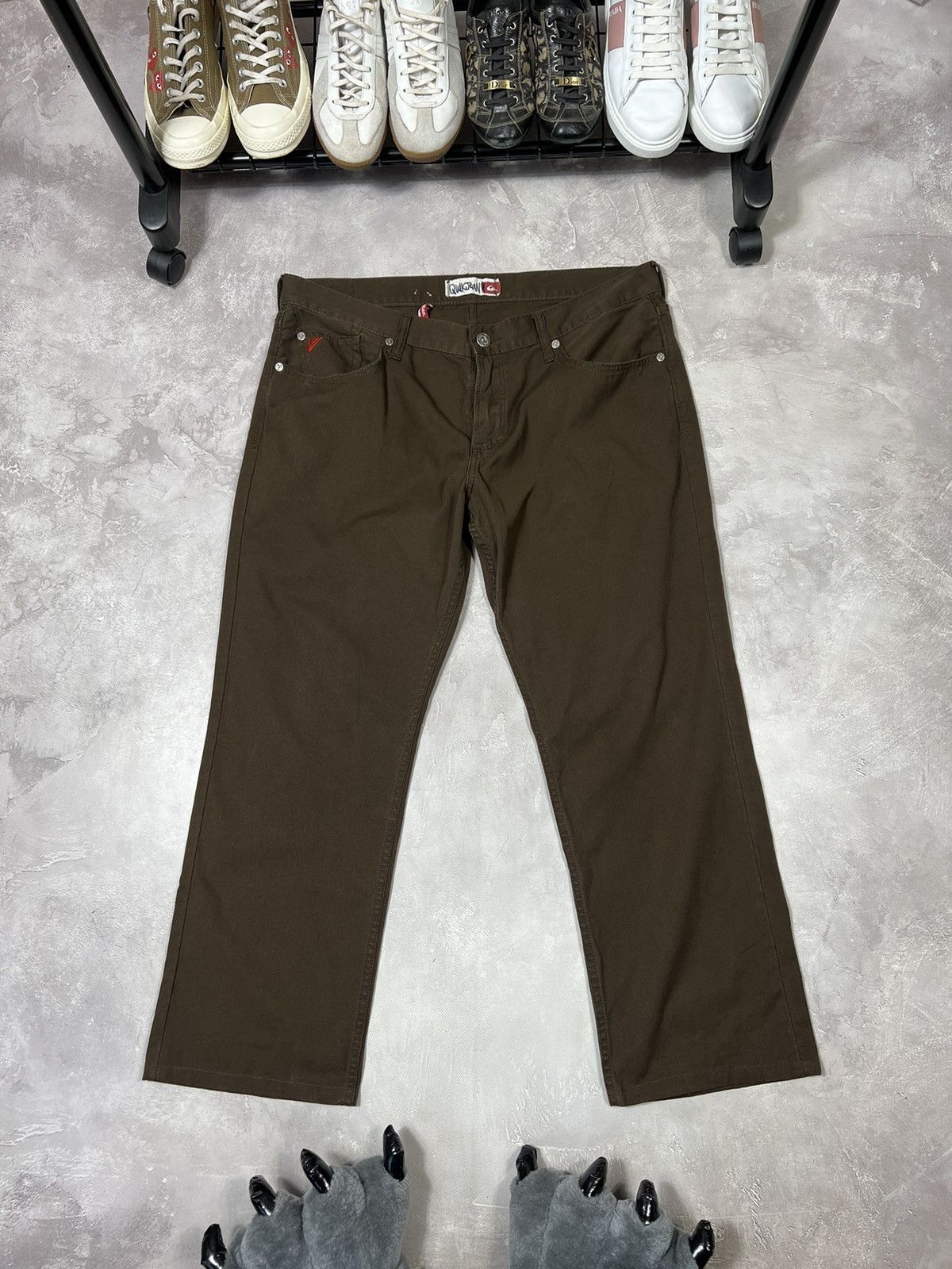 Quiksilver Vintage Quicksilver Baggy Y2k Pants Size US 38 / EU 54 - 5 Thumbnail