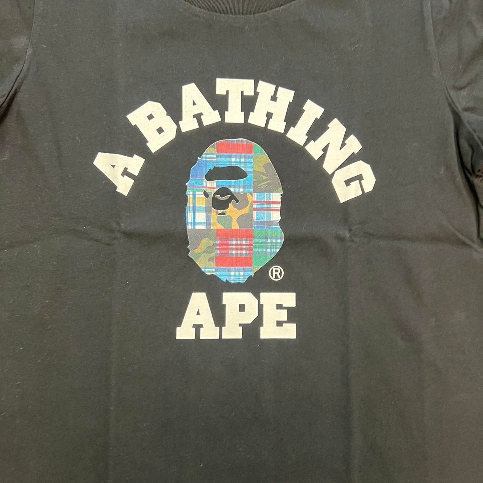 Bape Bape Camo College Black Multi Tee (Womens) Small Size S / US 4 / IT 40 - 4 Thumbnail
