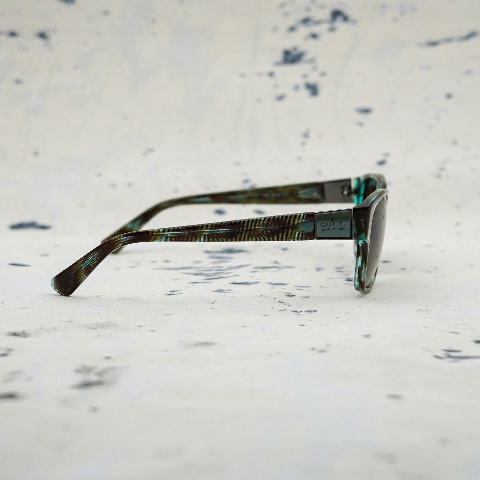 Gucci Vintage gucci gg 3208 logo brown gradient square sunglasses Size ONE SIZE - 3 Thumbnail