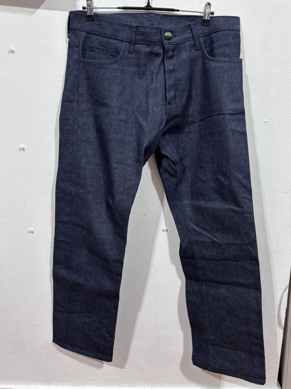 Matty Boy Matty Boy Blue Anti Promo Patch Jeans Size US 34 / EU 50 - 6 Thumbnail