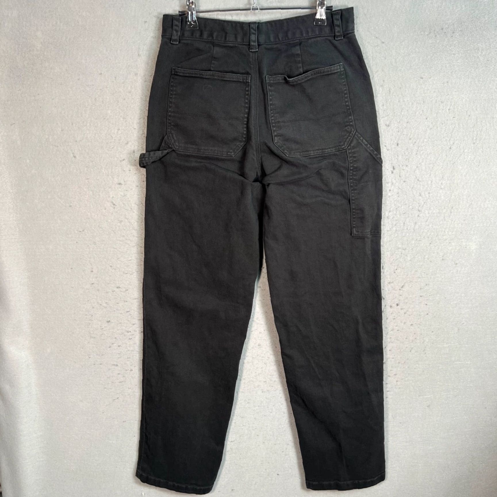 Everlane Everlane Mens Black Organic Cotton Carpenter Pants 29 x 32 Straight Leg Size US 29 - 2 Thumbnail
