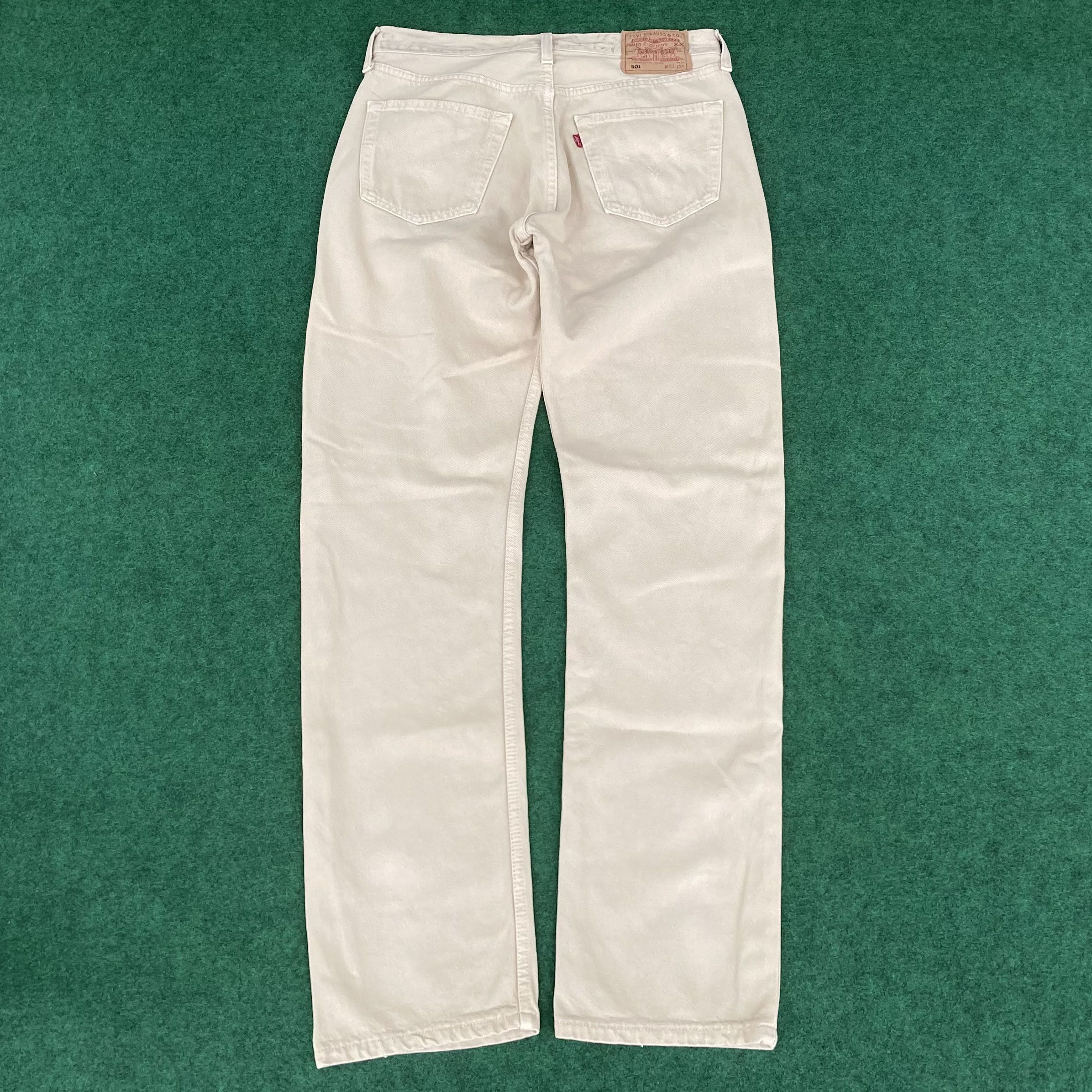 Levi's × Vintage Vtg 31x33 Levis 501 Faded Punk Grunge Jeans Size US 31 - 13 Thumbnail