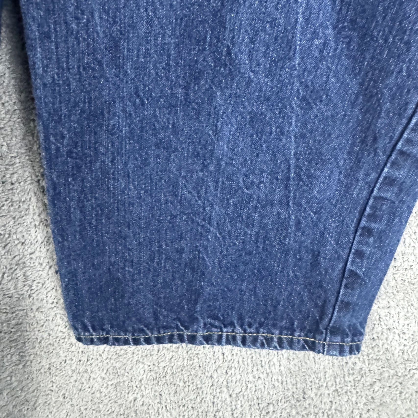 Aeropostale Aeropostale Jeans Mens Essex Straight Leg Blue Medium Wash 38x32 Denim Cotton Zip Pockets Vintage No Size US 38 / EU 54 - 7 Thumbnail