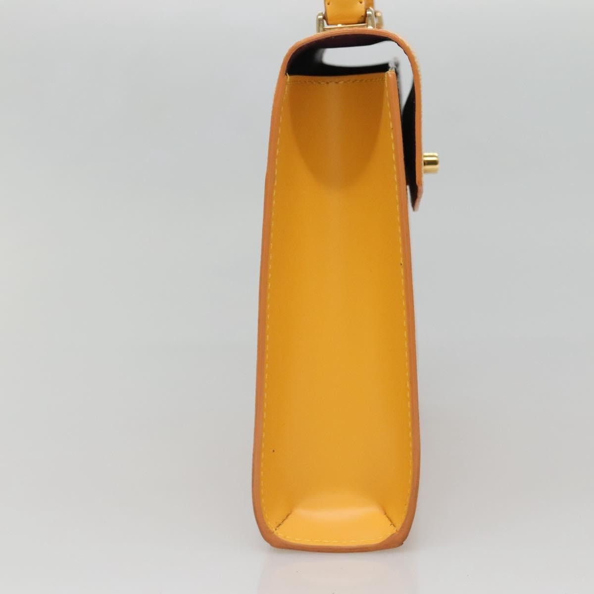 Louis Vuitton LOUIS VUITTON Epi Malesherbes Hand Bag Tassili Yellow Jonne Size ONE SIZE - 3 Thumbnail