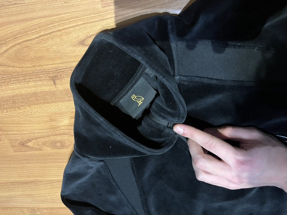 October's Very Own OVO Velours Sweatshirt Halfzip Black Size US M / EU 48-50 / 2 - 3 Thumbnail