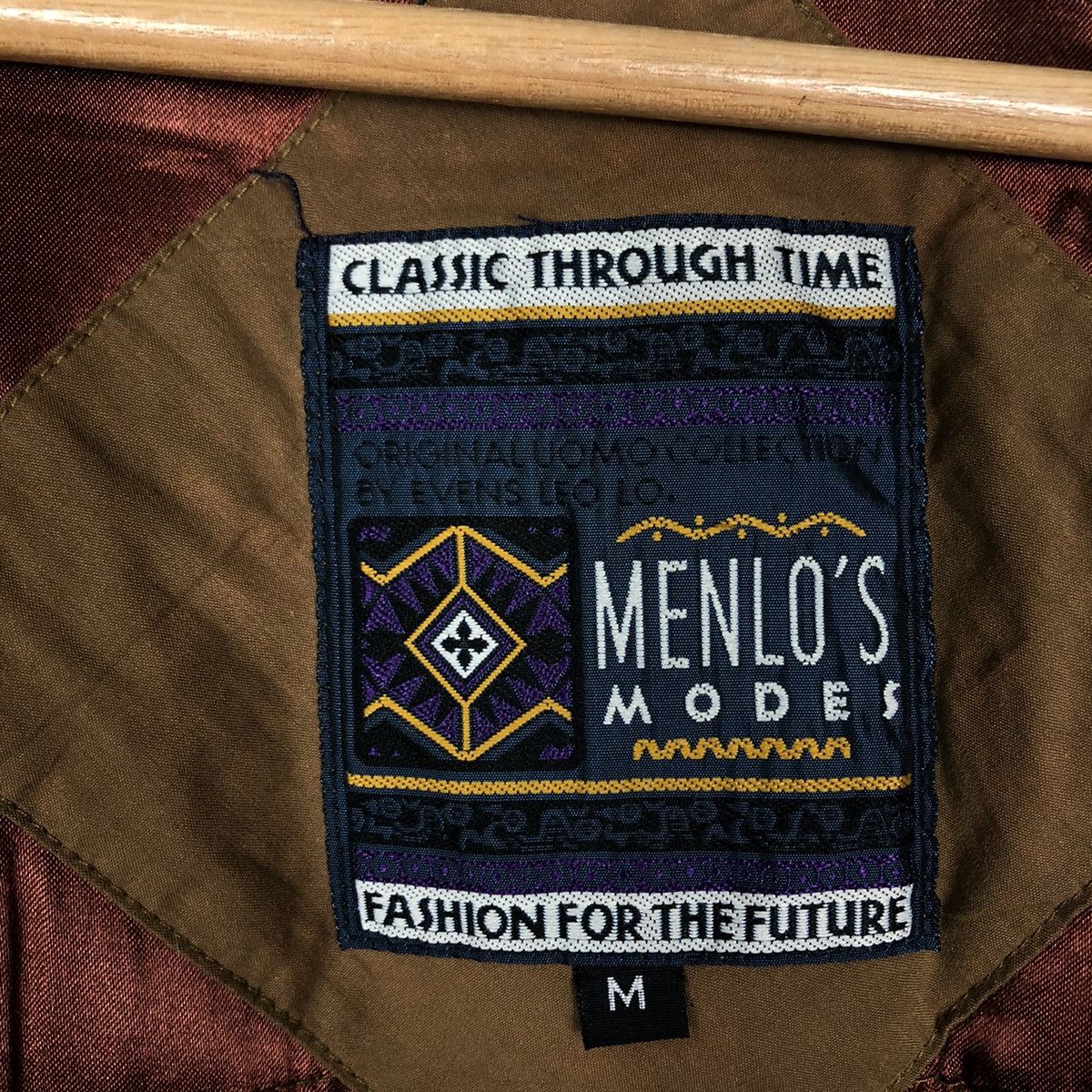 Japanese Brand Vintage Light Puffer Down Bomber Jacket Menlo’s Modes Japan Size US M / EU 48-50 / 2 - 13 Thumbnail