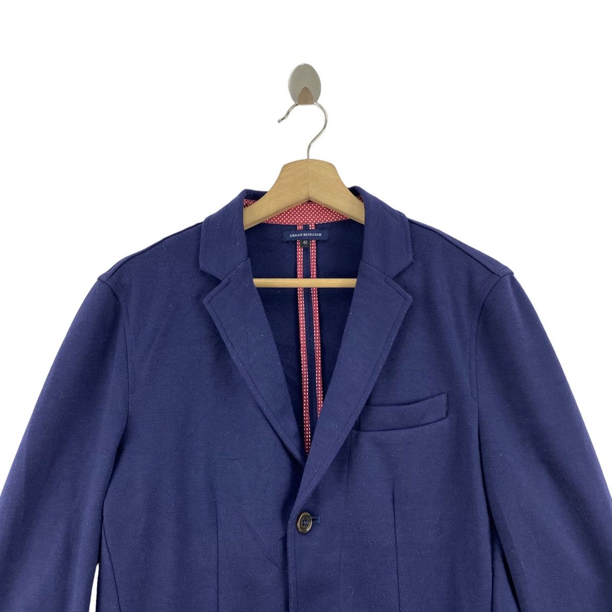 Other URBAN RESEARCH Multi Pockets Button Up Navy Blazer Coat Size US M / EU 48-50 / 2 - 2 Thumbnail