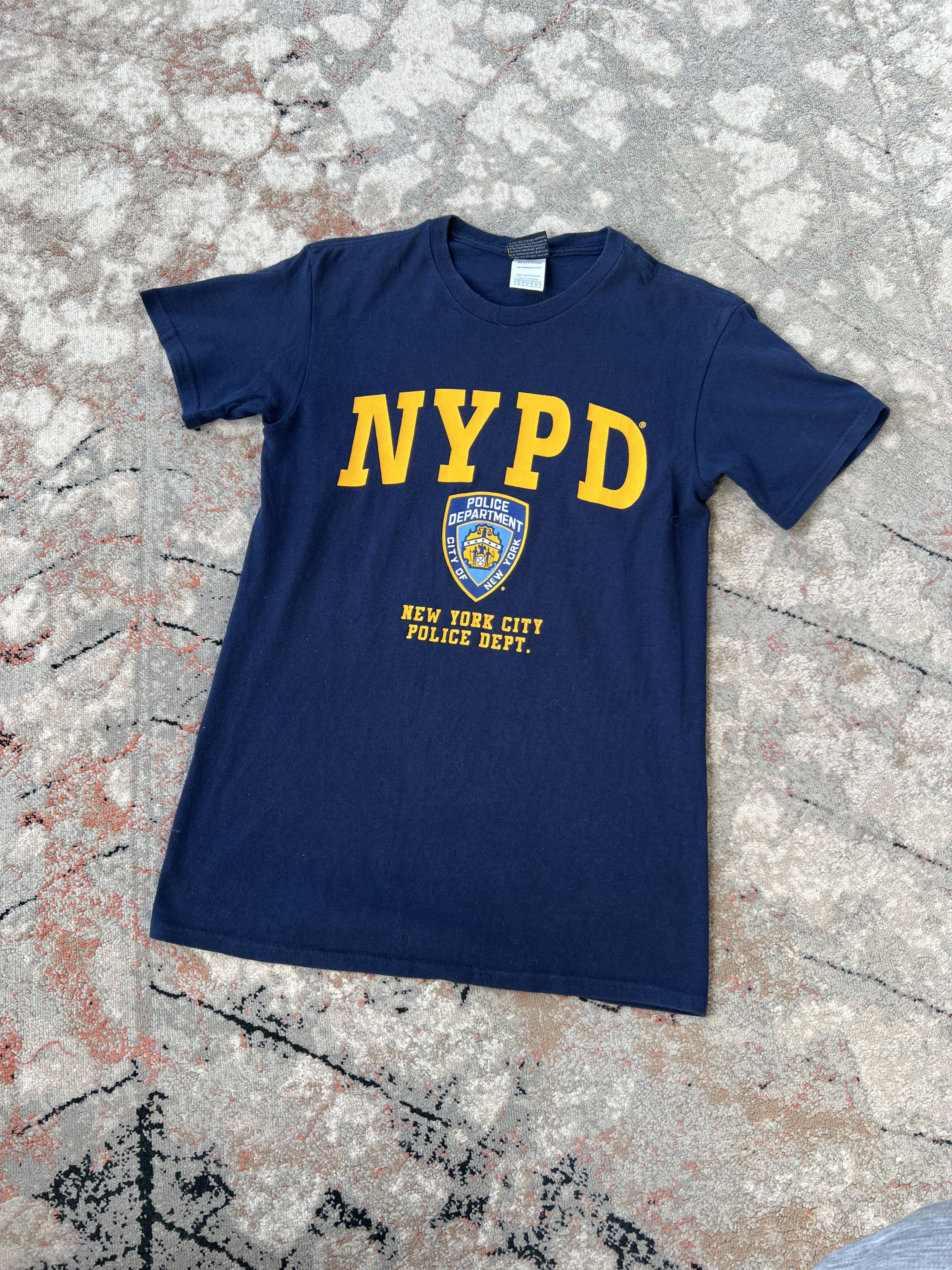 Vintage NYPD New York City Police Department Tee Size US S / EU 44-46 / 1 - 1 Thumbnail