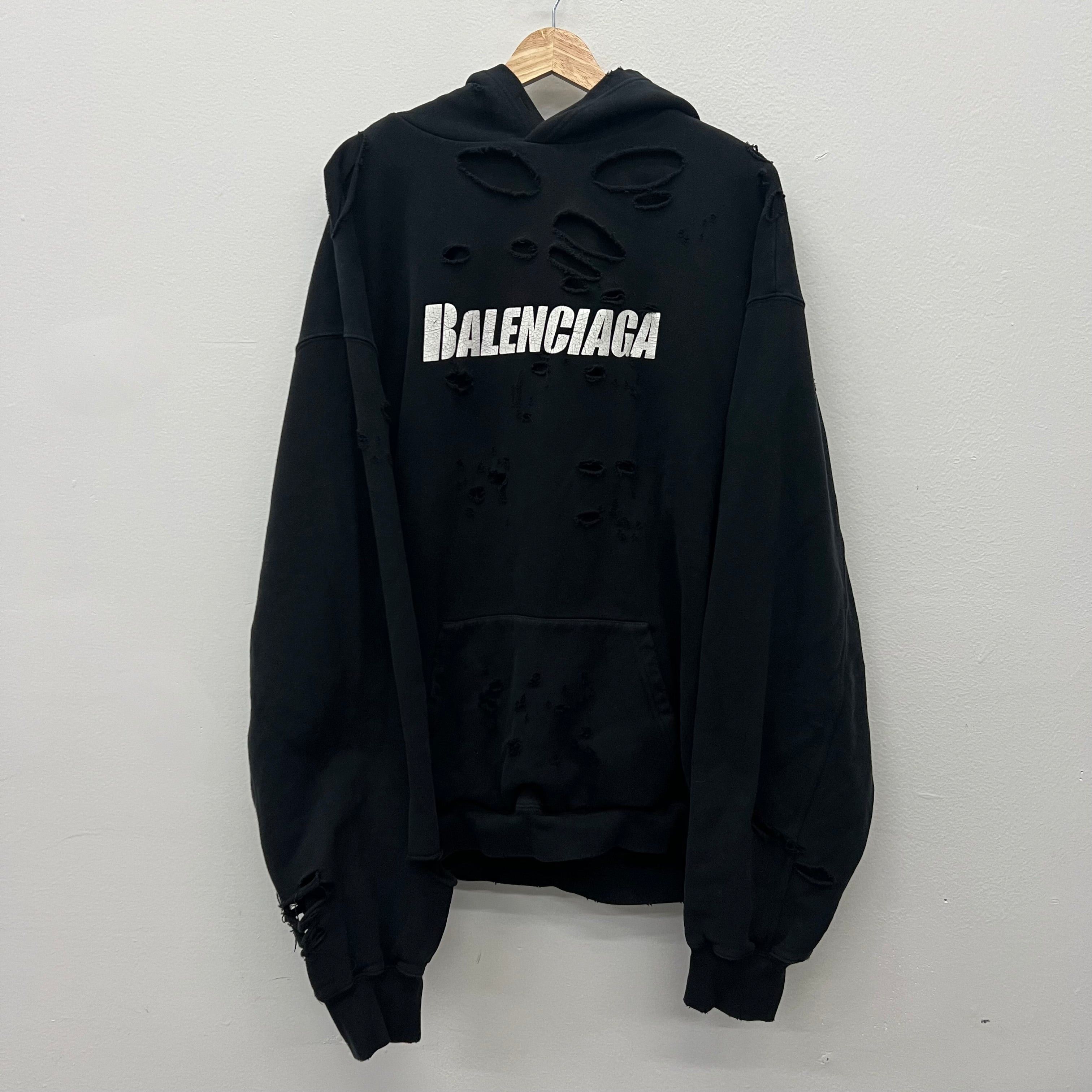 Balenciaga Balenciaga Boxy Laurel Classic Hoodie tag size M