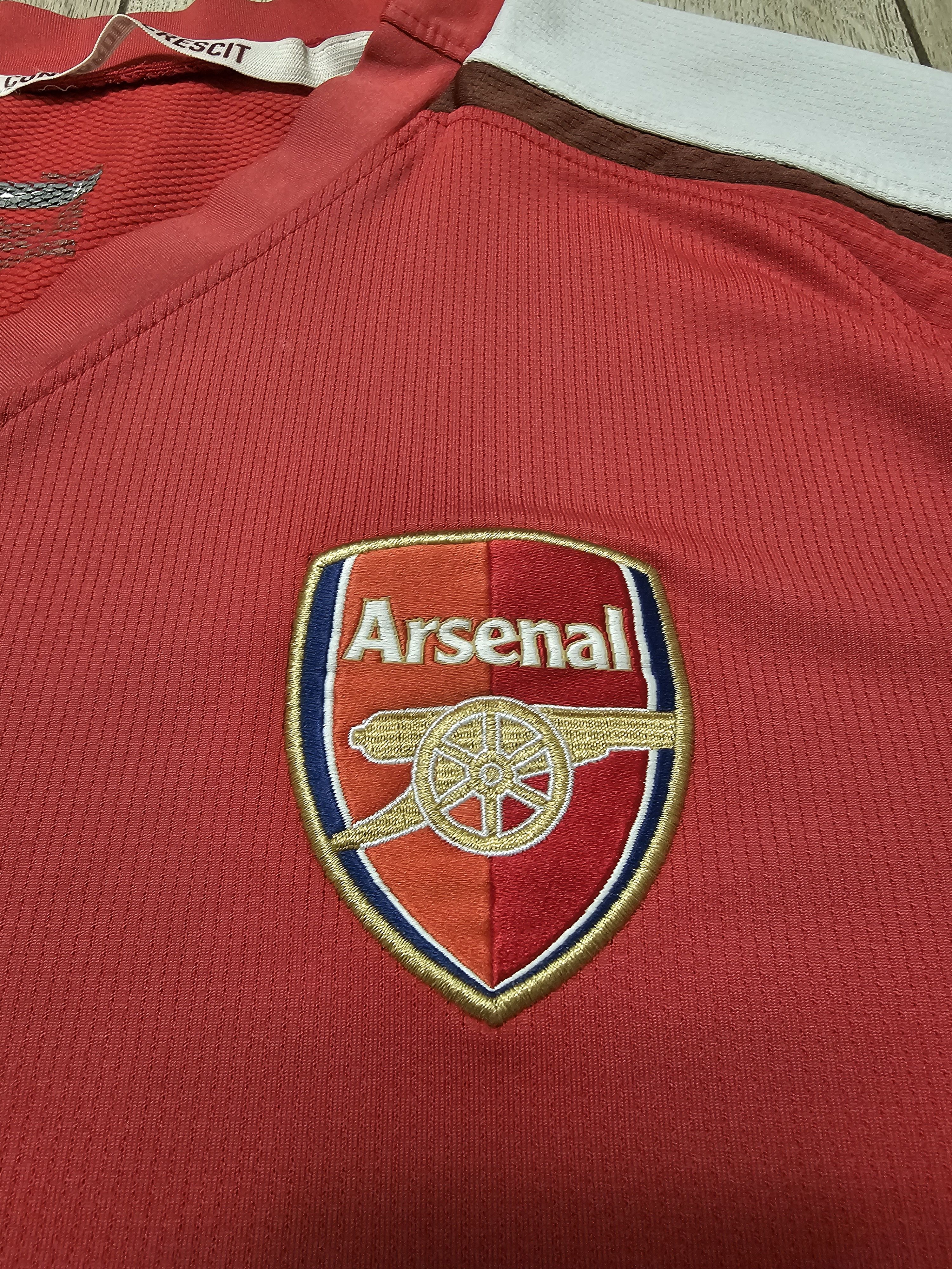 Nike ARSENAL 2008 2010 HOME VINTAGE FOOTBALL SHIRTSOCCER JERSEY Size US L / EU 52-54 / 3 - 4 Thumbnail