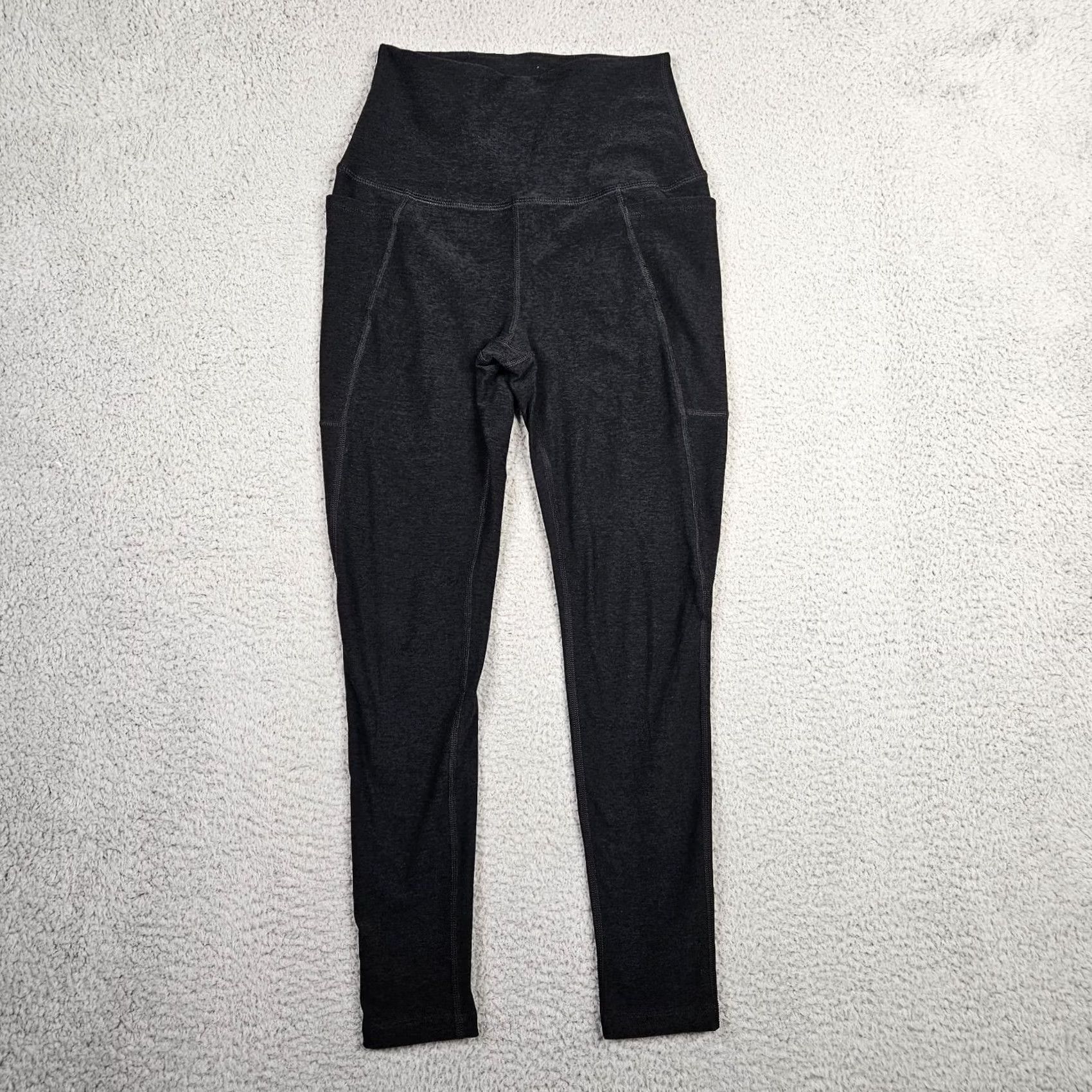 Beyond Yoga Beyond Yoga Womens Dark Gray Leggings S – Athletic Style, Sports Size 28" / US 6 / IT 42 - 2 Thumbnail