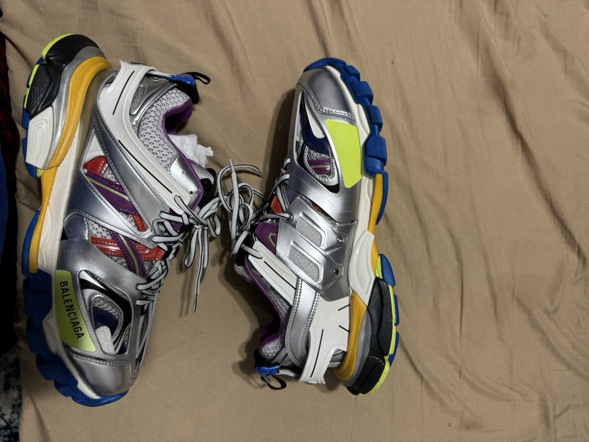 Balenciaga Balenciaga Track Sneaker 'Metallic Multi' Size US 10.5 / EU 43-44 - 2 Thumbnail