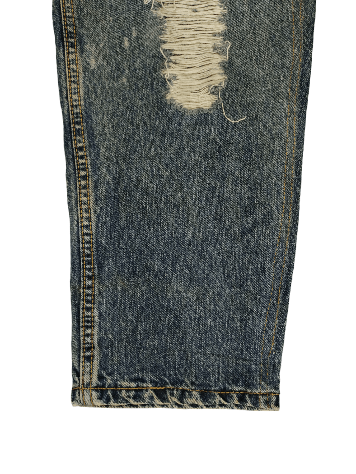 U.S. Polo Assn. Vintage Y2k U.S. Polo Assn. Destroy Distressed Denim Jeans Size US 30 / EU 46 - 8 Thumbnail