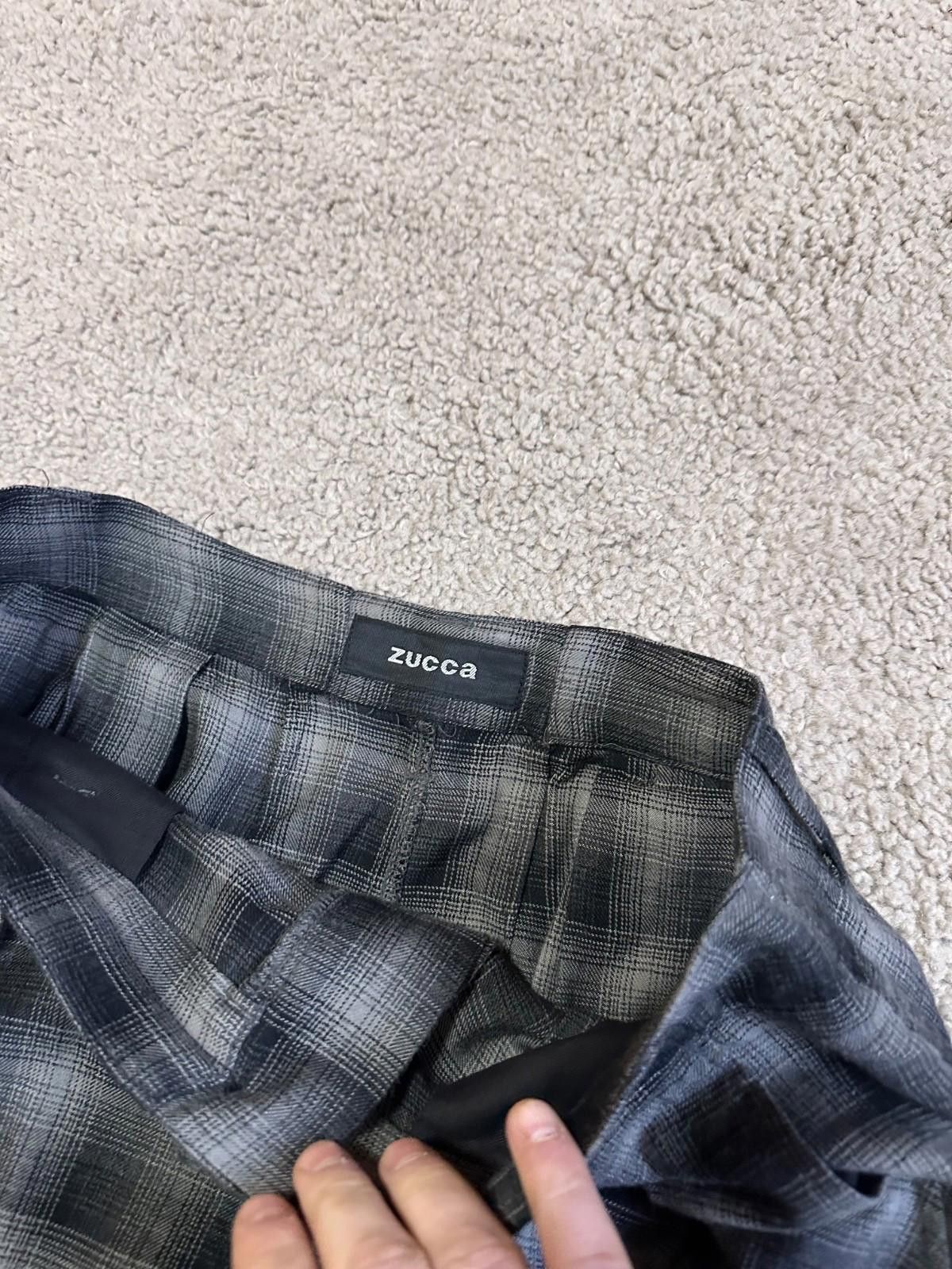 Zucca Zucca Wide Plaid Check Cargo Shorts Japan Sz M Size 28" / US 6 / IT 42 - 9 Thumbnail
