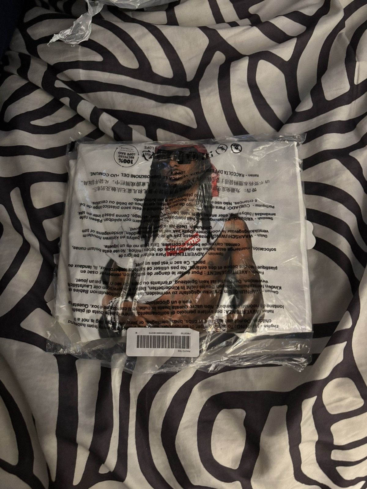Supreme White playboi carti supreme T shirt collab Size US M / EU 48-50 / 2 - 1 Thumbnail