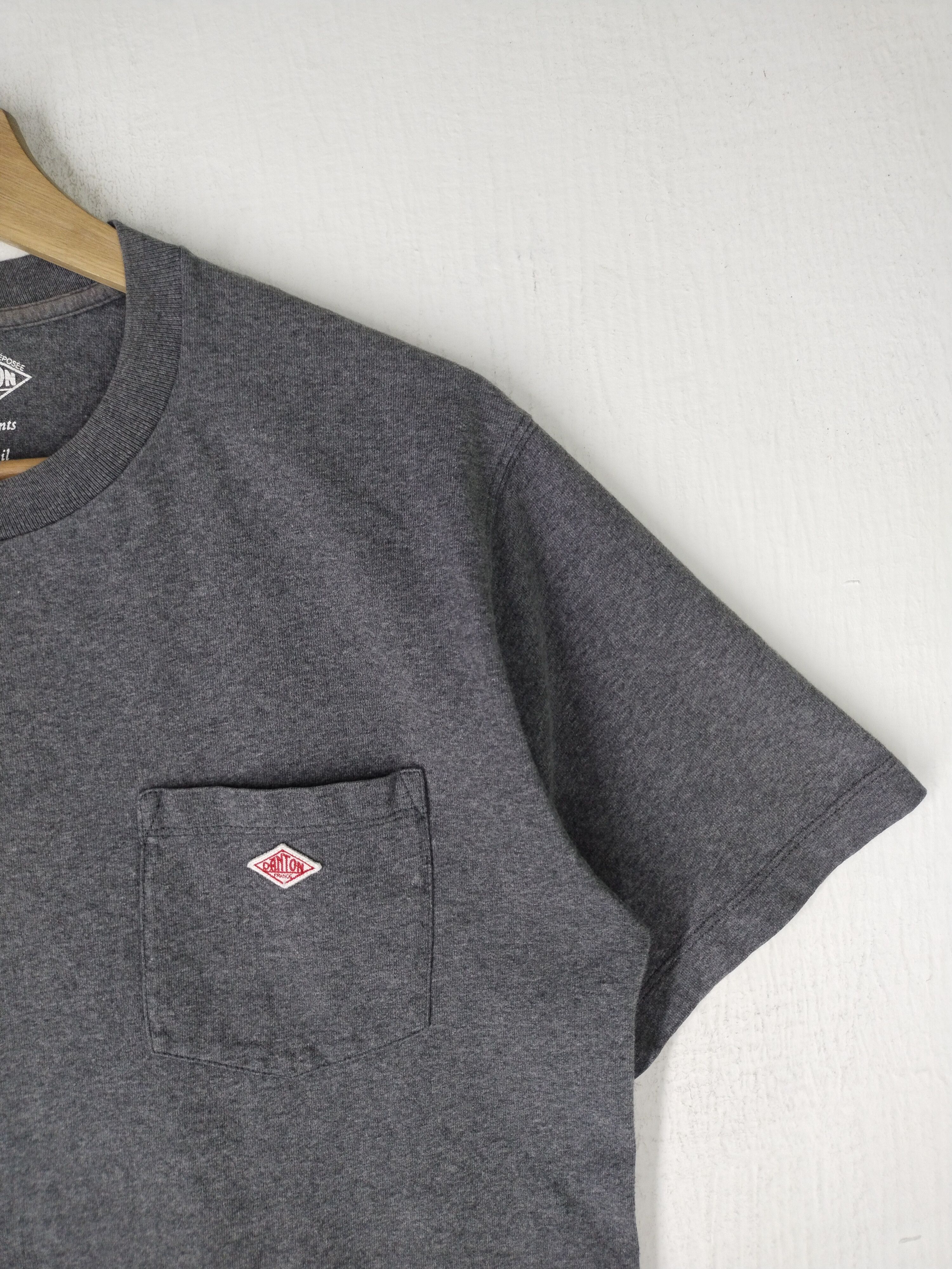 Danton Vintage Danton Plain Pocket Tee Size US S / EU 44-46 / 1 - 2 Thumbnail