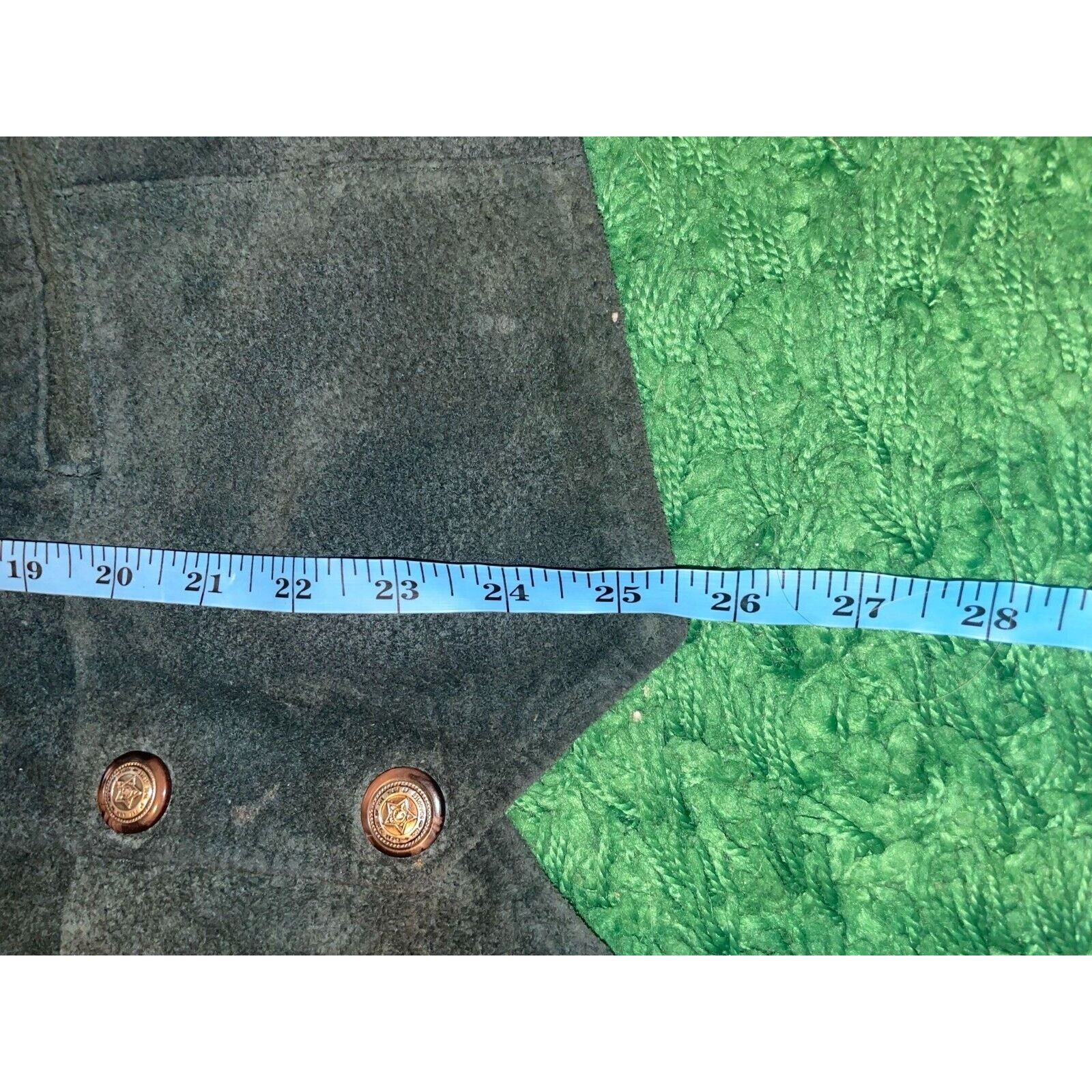 G-III Vintage Global Identity Vest Cuero Piel Leather G-3 G-III L Size US L / EU 52-54 / 3 - 11 Thumbnail