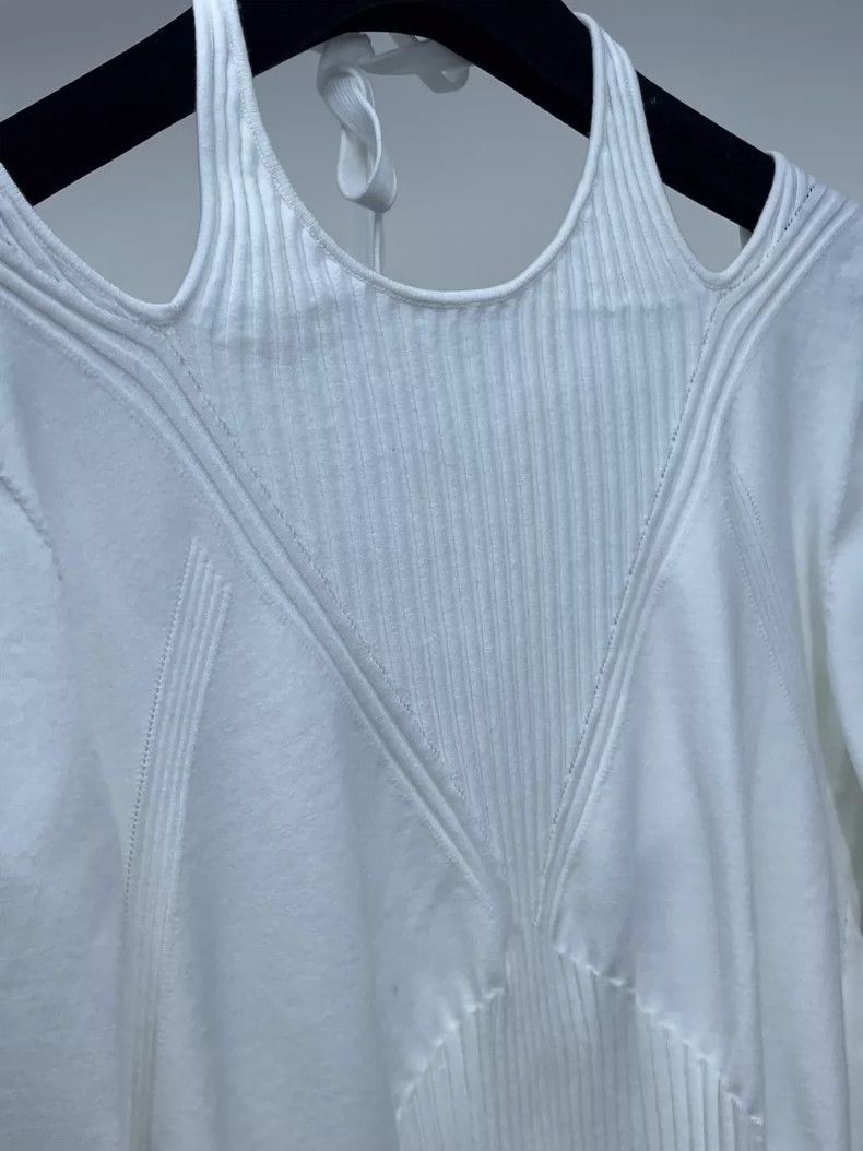 Chanel Chanel 24Bb backless neck knitted long sleeves 2504-Nextar Size XXS / US 00 / IT 34 - 4 Thumbnail