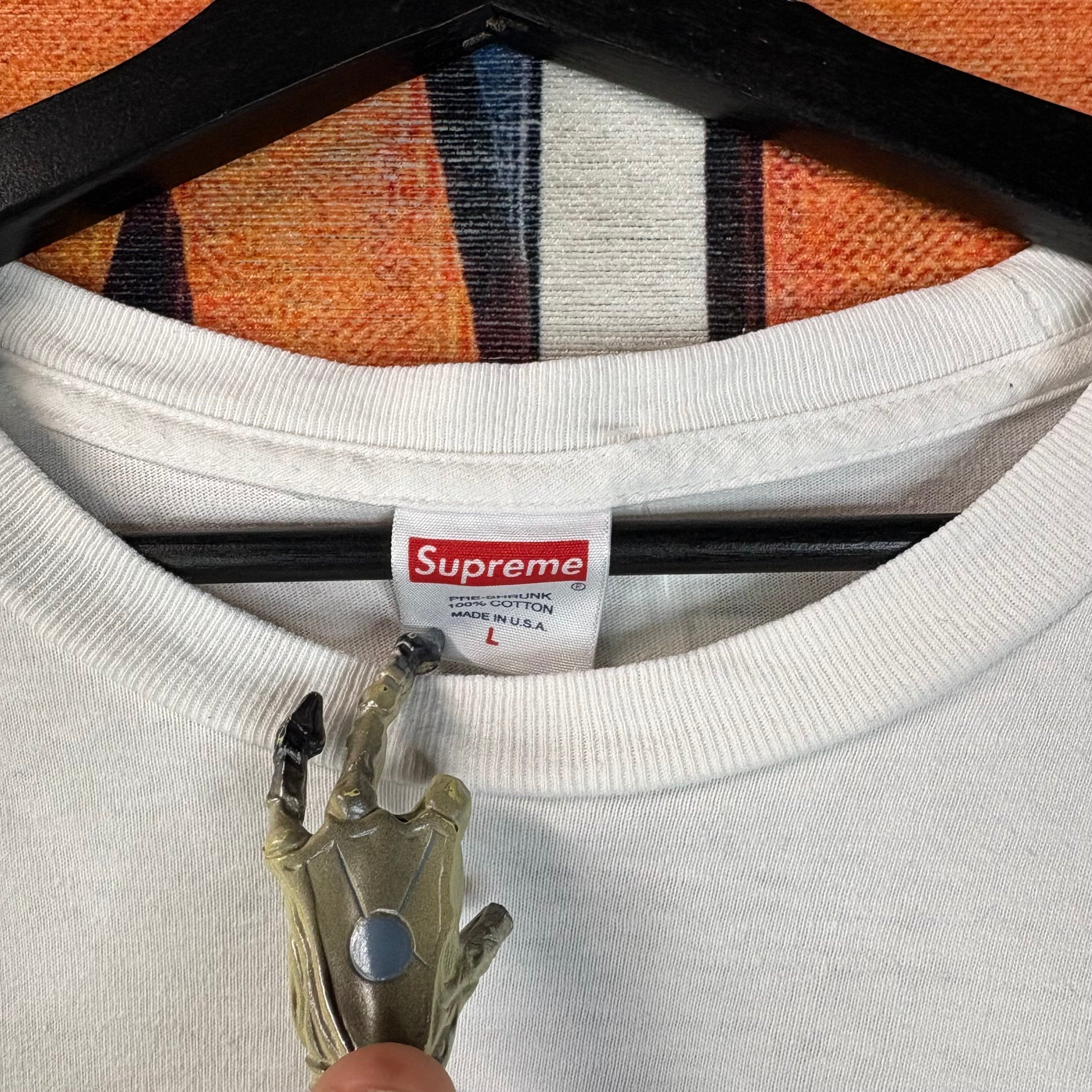 Supreme Supreme x Gilbert & George DEATH AFTER LIFE L/S Tee Size Lar Size US L / EU 52-54 / 3 - 2 Thumbnail