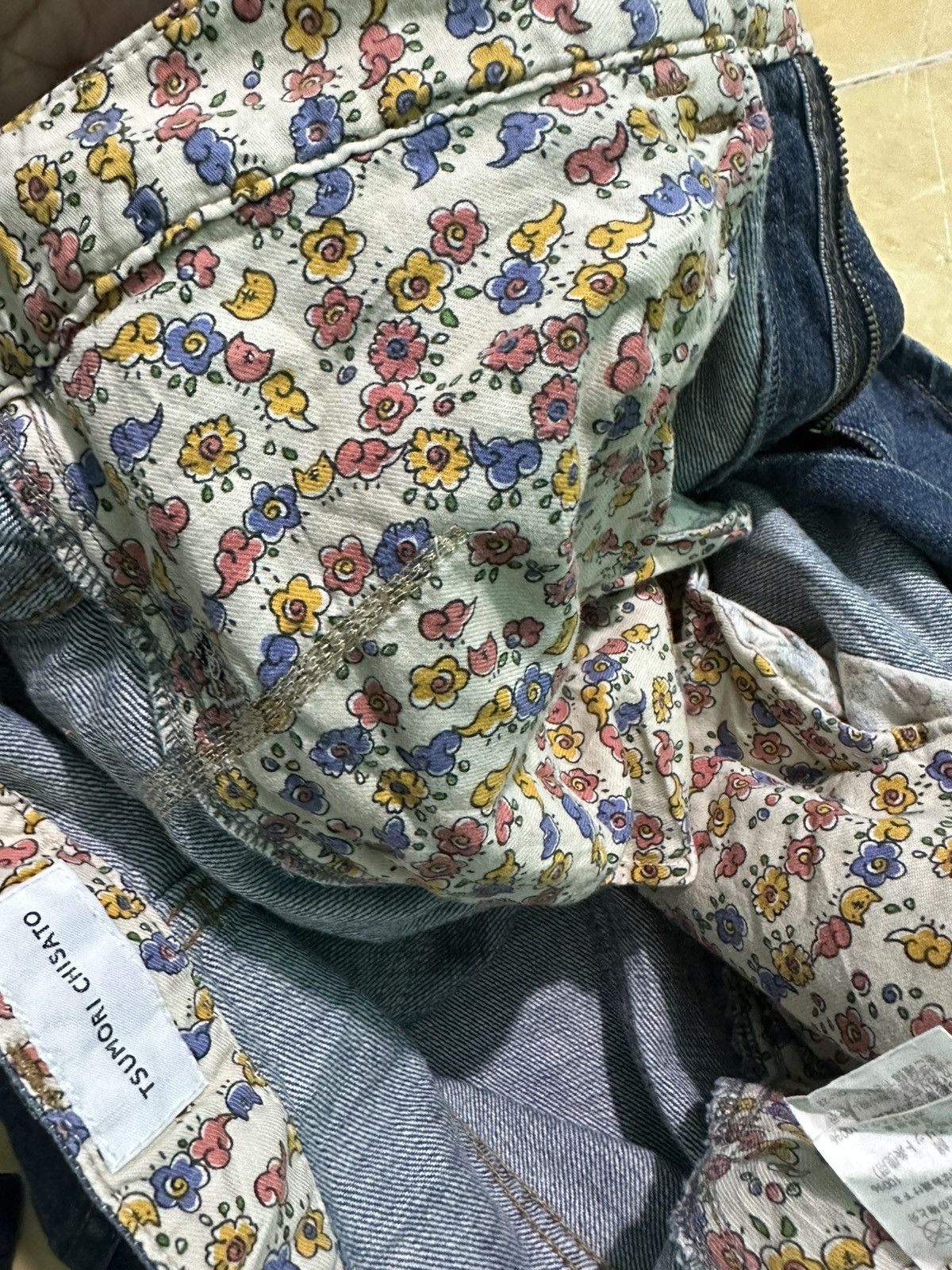 Tsumori Chisato Tsumori Chisato By Issey Miyake Denim Skirt Size 29" - 16 Thumbnail