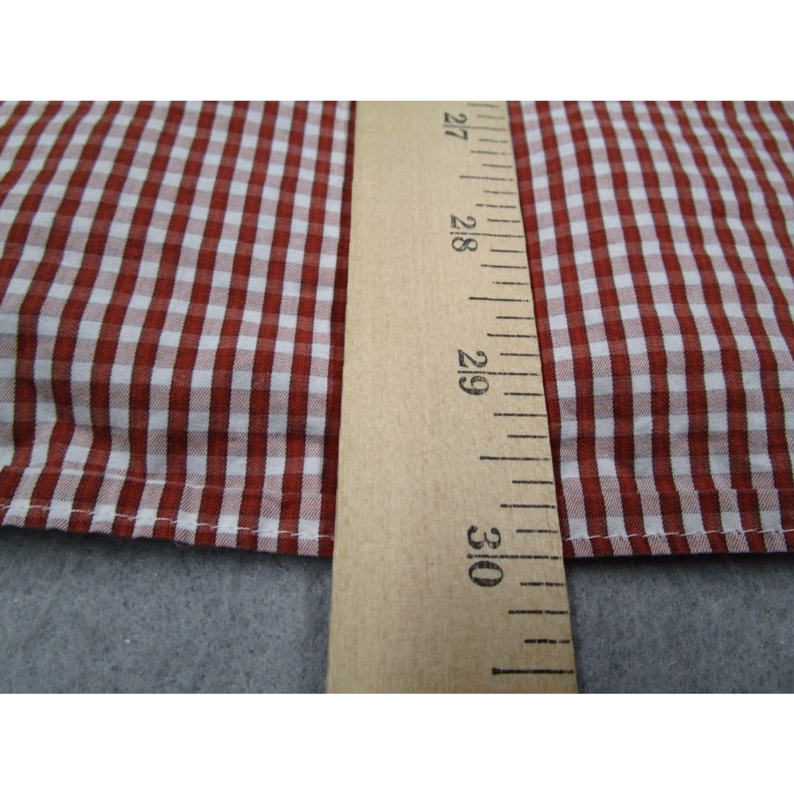 Vintage VINTAGE Miller Ranch Men's Shirt Long Sleeve Check Button-Up Casual Western Cotton Red Large Size US L / EU 52-54 / 3 - 6 Thumbnail