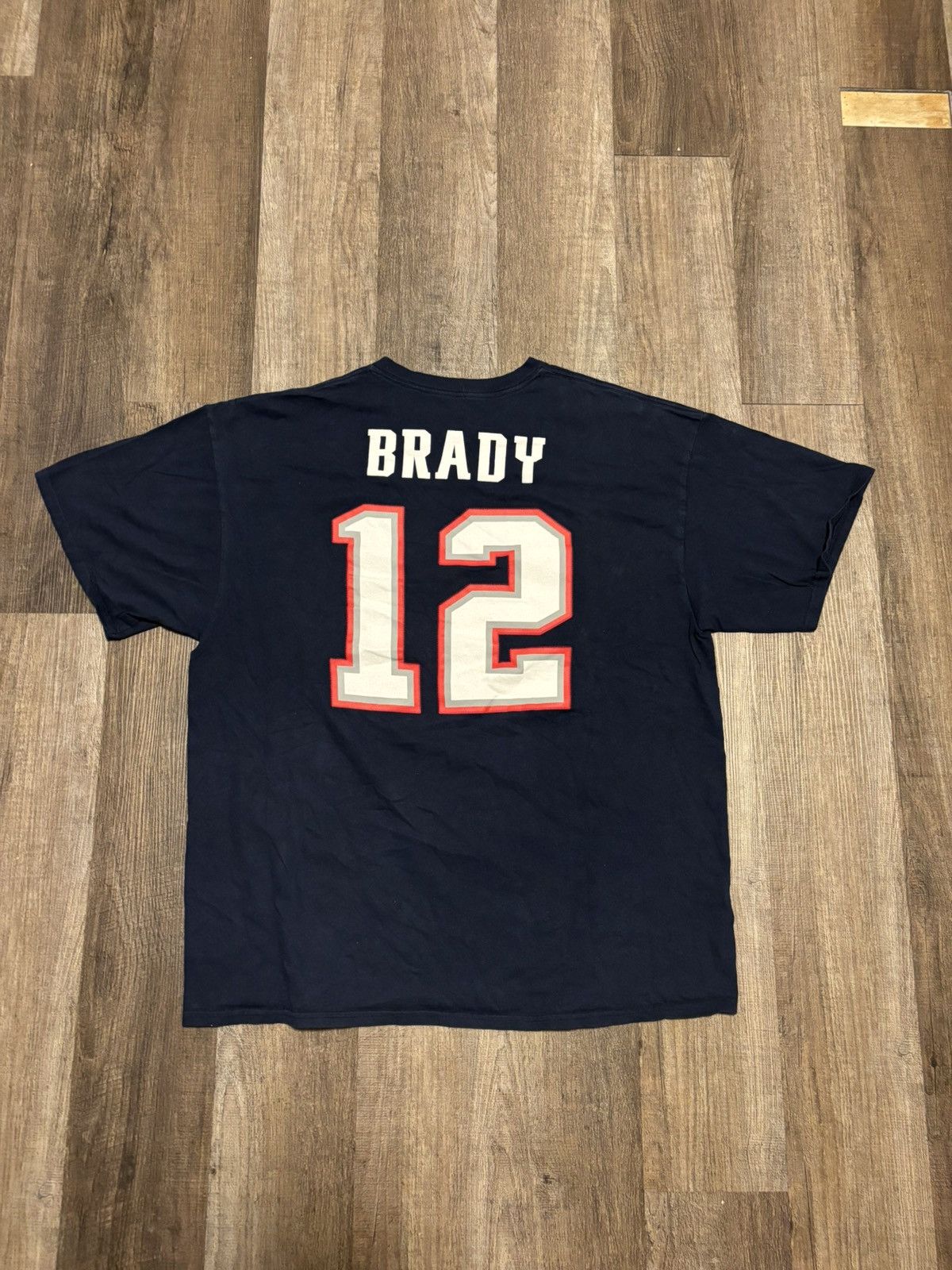 Majestic Majestic New England Patriots Tom Brady Tee Shirt Size US XXL / EU 58 / 5 - 3 Thumbnail
