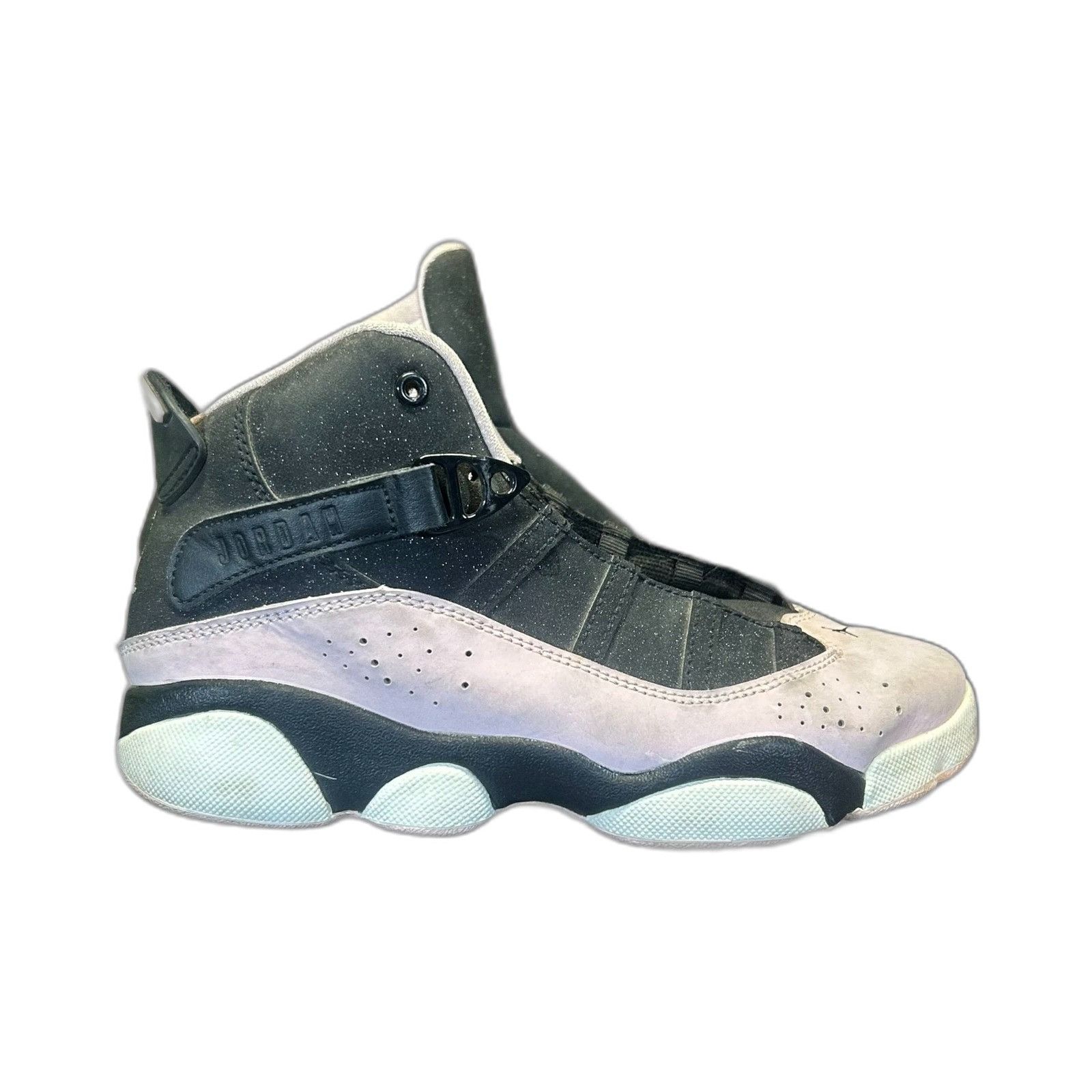 Nike Nike Jordan 6 Rings 323431-006 Black Pink Anthracite Size 3Y Size US XXS / EU 40 - 1 Thumbnail