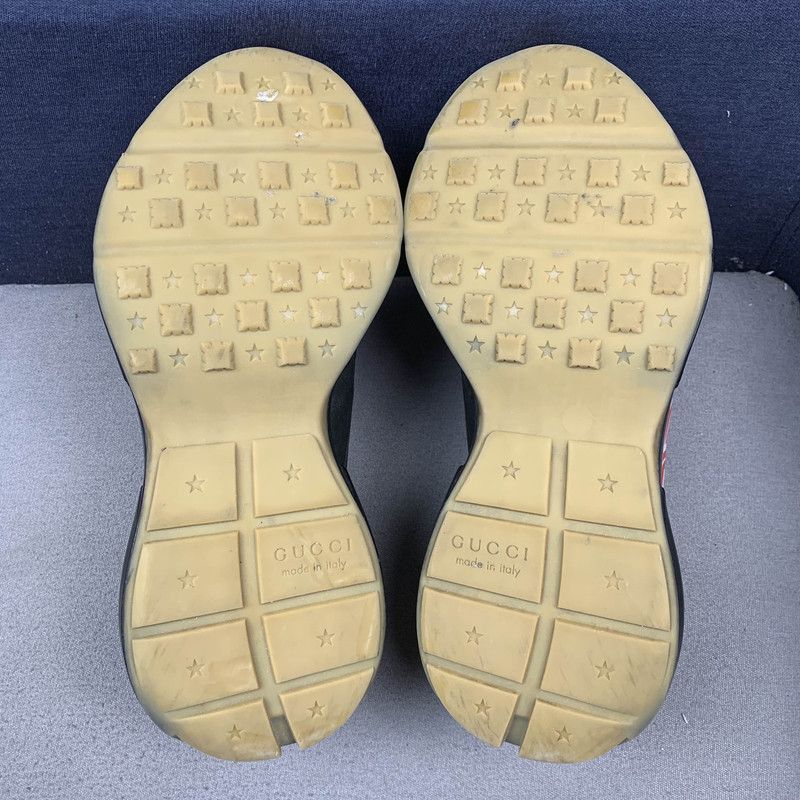 Gucci Gucci Rhyton Color-Block Casual Sneakers for Men - Size US 8 / EU 41 - 4 Thumbnail