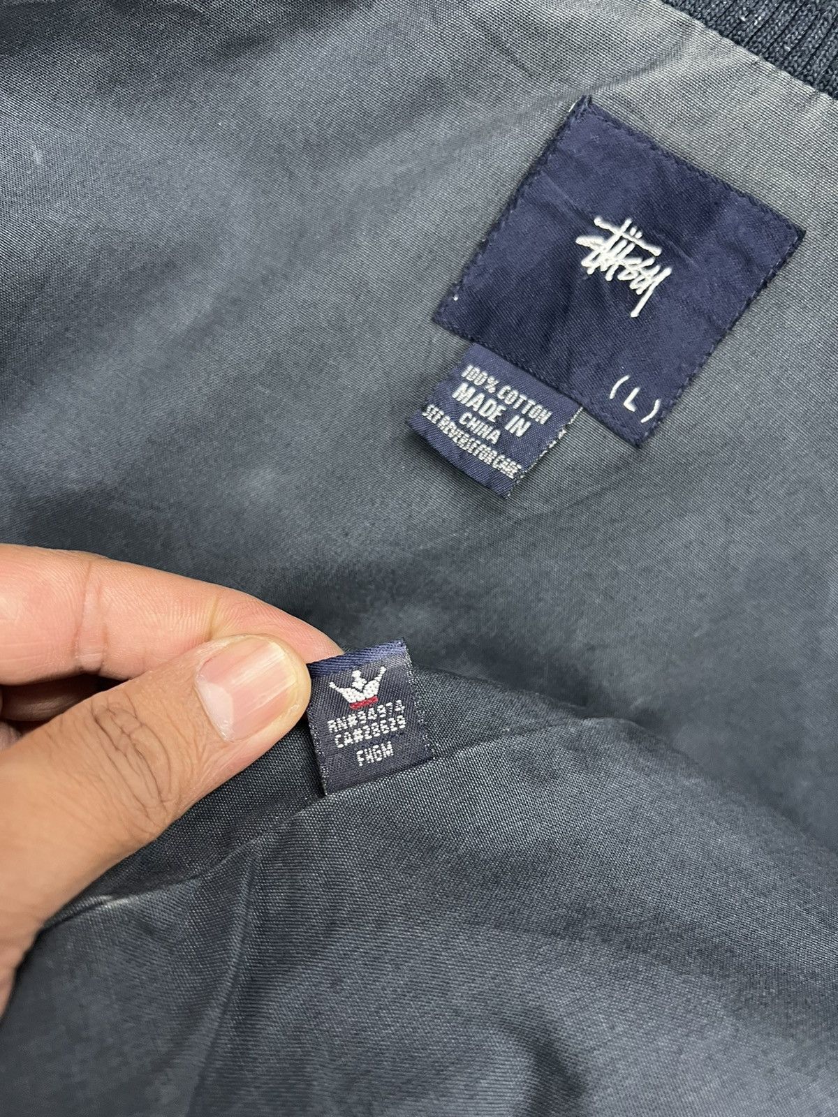 Stussy Vintage Stussy Insulated Work Cotton Parka Jacket Size US L / EU 52-54 / 3 - 20 Thumbnail