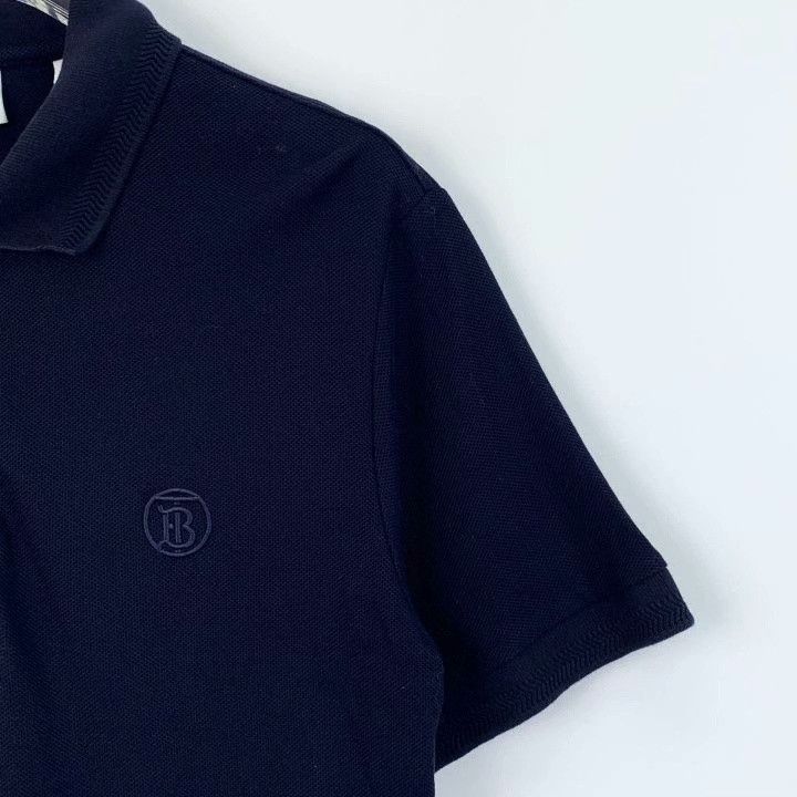 Burberry Burberry TB Monogram Cotton Short-Sleeve Polo Size US S / EU 44-46 / 1 - 3 Thumbnail
