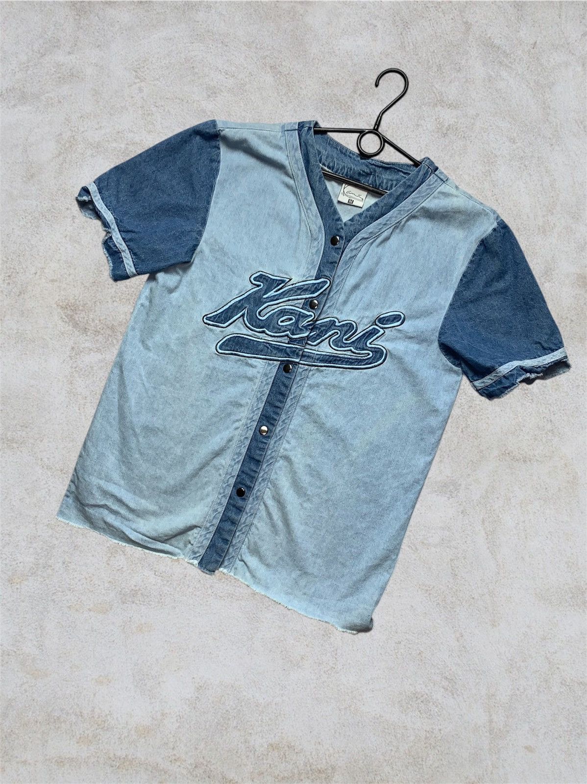 Vintage Karl Kani denim shirt size S Size US S / EU 44-46 / 1 - 1 Thumbnail