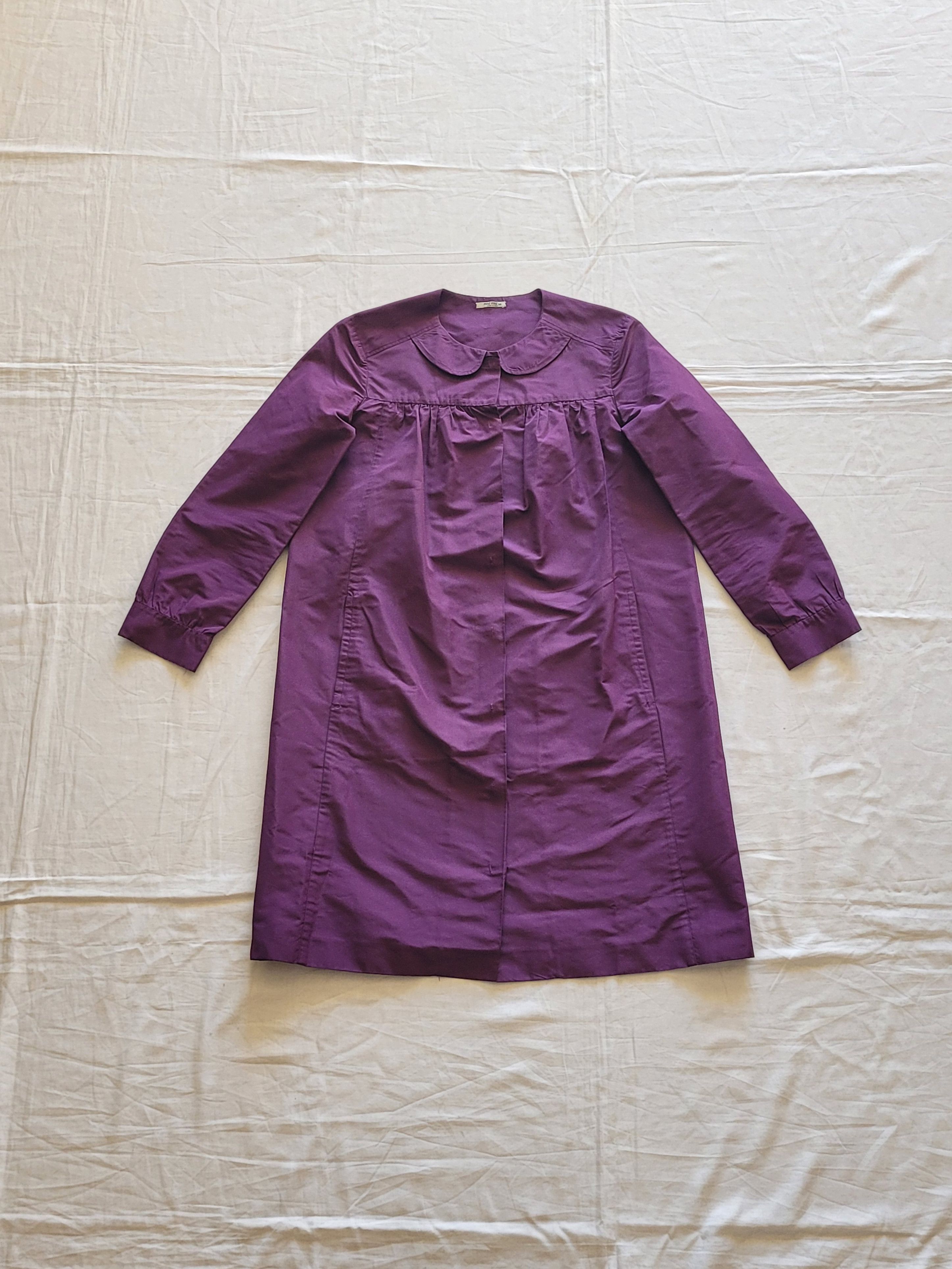 Miu Miu MiuMiu 2000s baby-collar trench Size XS / US 0-2 / IT 36-38 - 1 Thumbnail
